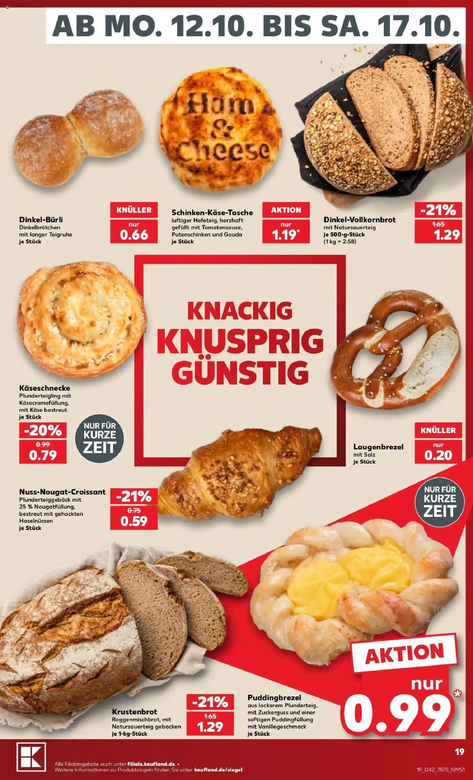 Prospekt Kaufland ab 12.10.2026 » Angebote Online zum Blättern | Seite: 23 | Produkte: Käse, Gouda, Salz
