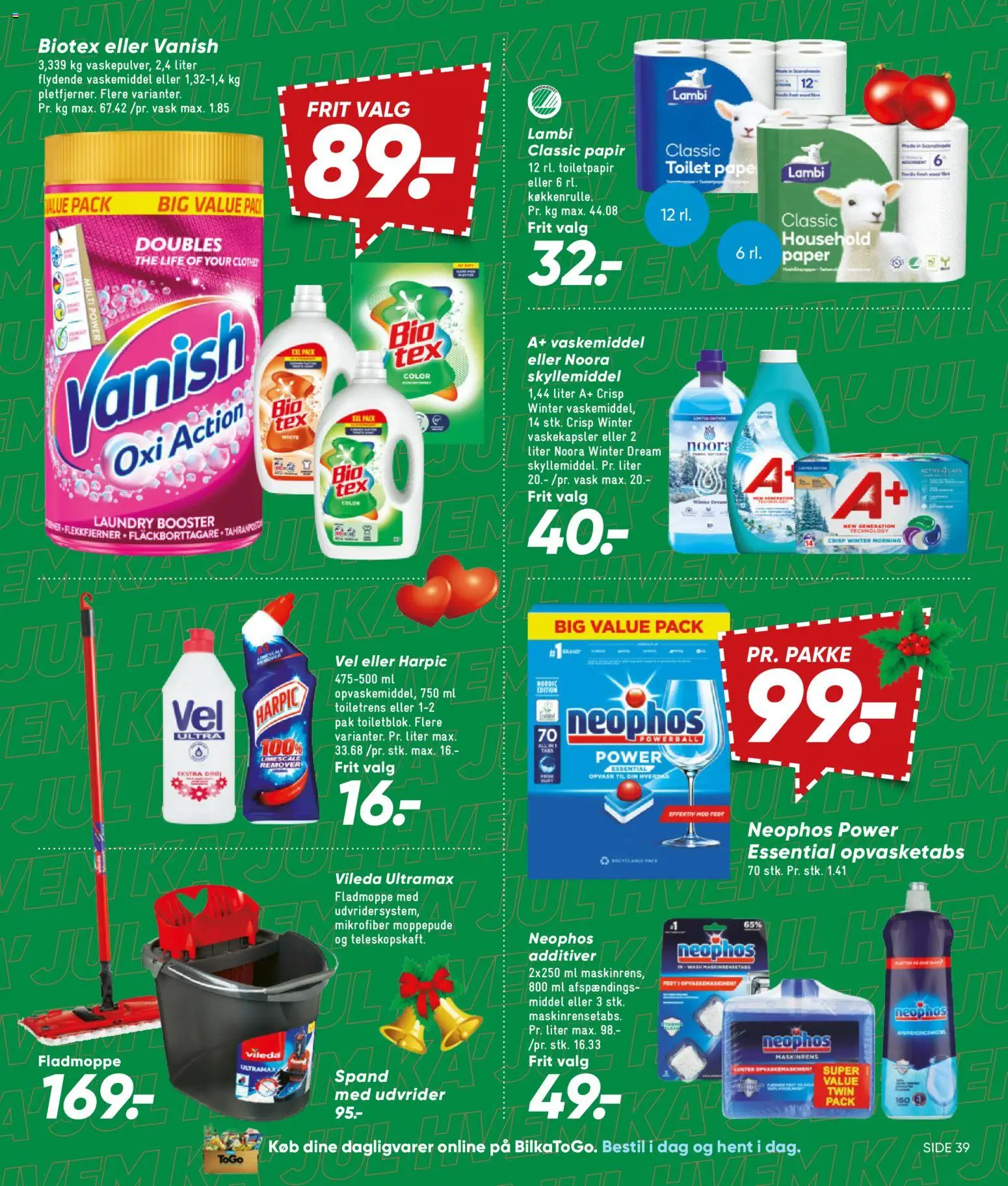 Bilka tilbudsavis – gyldig fra 30/10/2026 | Side: 56 | Produkter: Dagligvarer, Skyllemiddel, Toilet