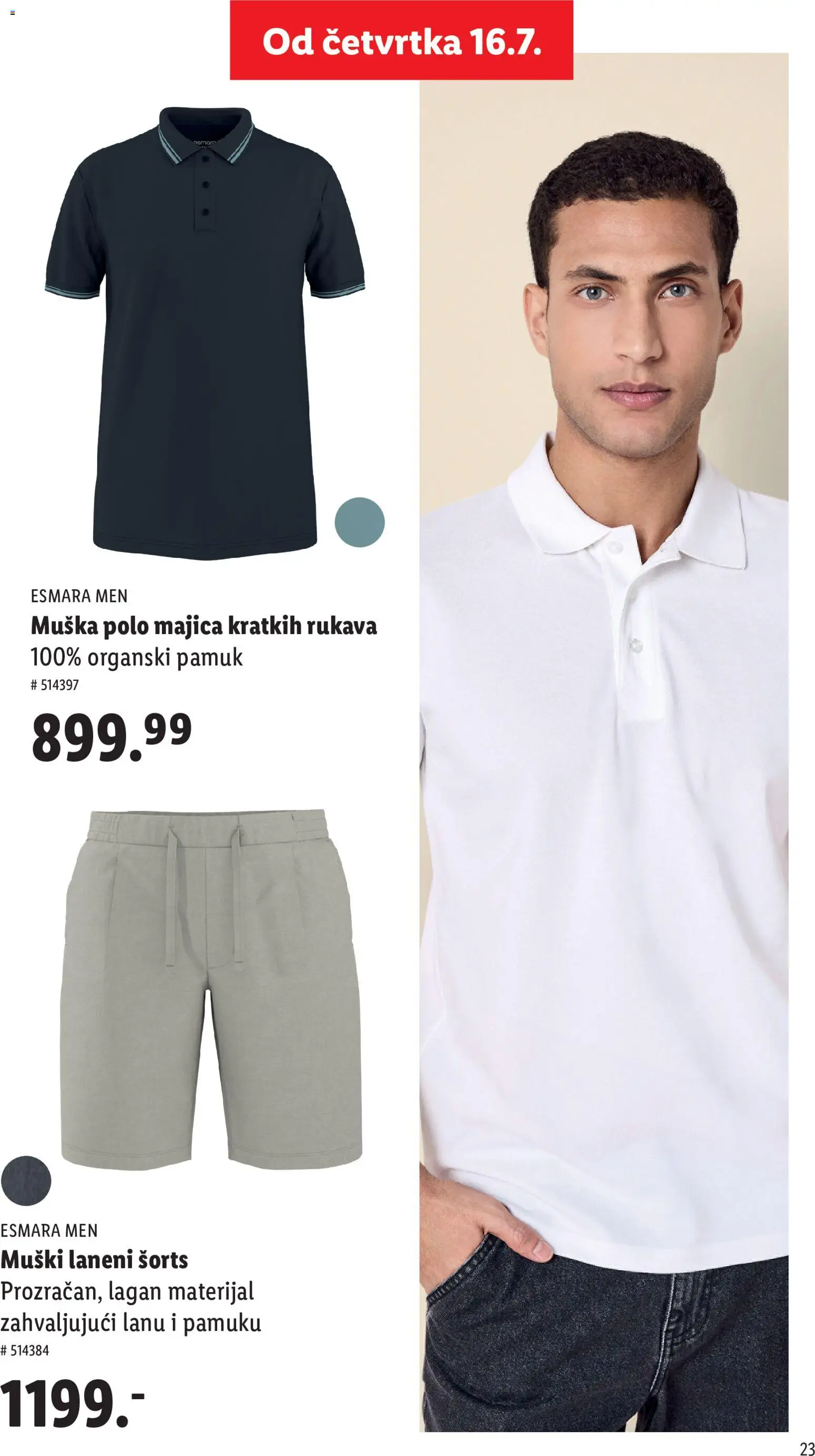 Lidl katalog - važi od 07.05.2026 | Strana: 23 | Proizvode: Majica kratkih rukava