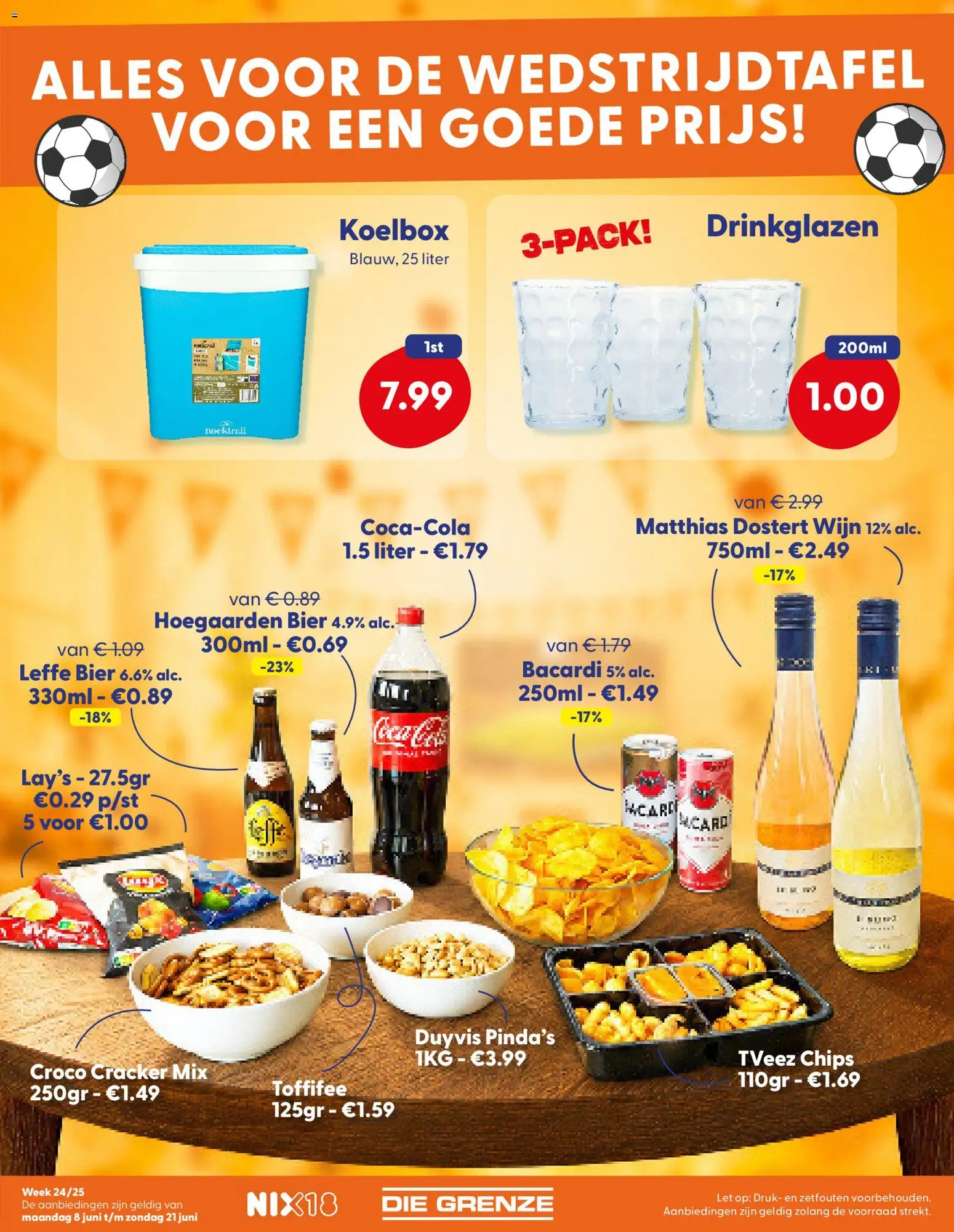 {H1} | Pagina: 4 | Producten: Wijn, Bier, Chips, Coca Cola