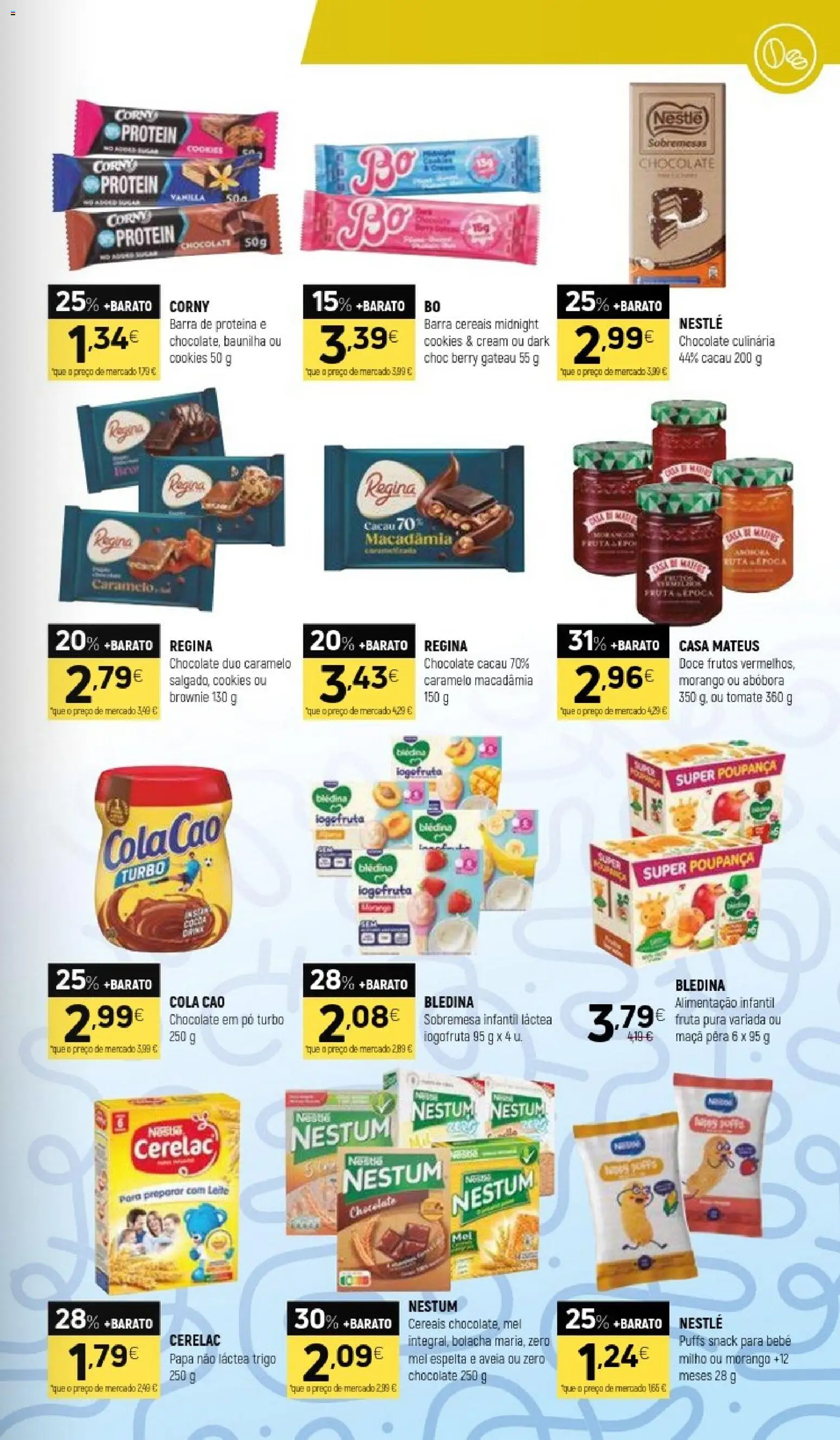 Coviran folheto │ válido de 14/07/2026 | Página: 9 | Produtos: Pó, Nestum chocolate, Mel, Milho