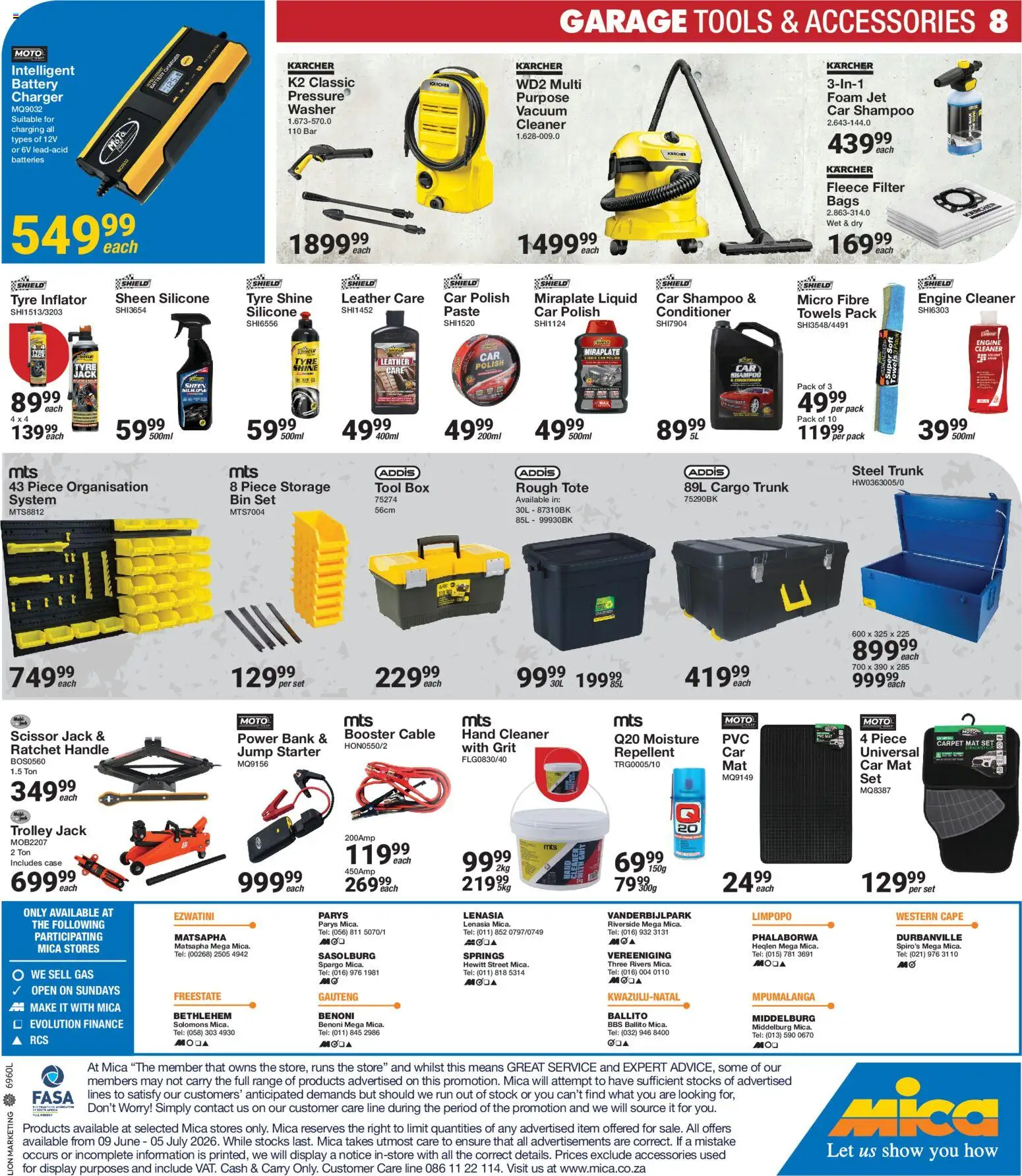New MICA catalogue – valid from 09.06.2026 | Page: 8 | Products: Box, Charger, Conditioner, Silicone