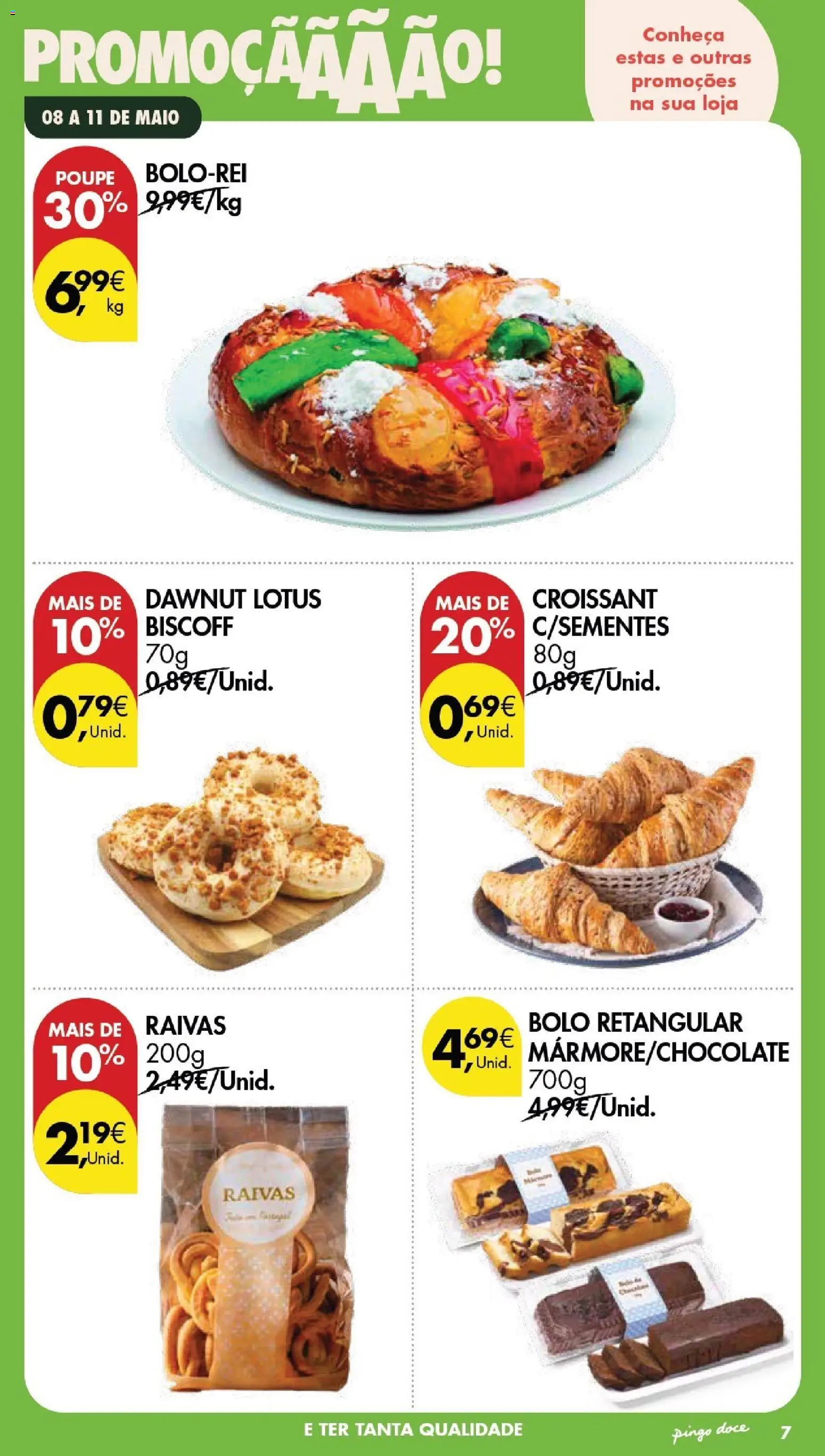 Pingo Doce Poupe este Fim de Semana │ válido de 08.05.2026 | Página: 7 | Produtos: Bolo