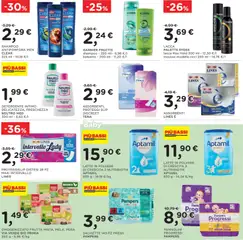 Anteprima del volantino Poli volantino valido a partire dal 19/08/2026 | Pagina: 27 | Prodotti: Proteggi slip, Intimo, Shampoo antiforfora, Assorbenti
