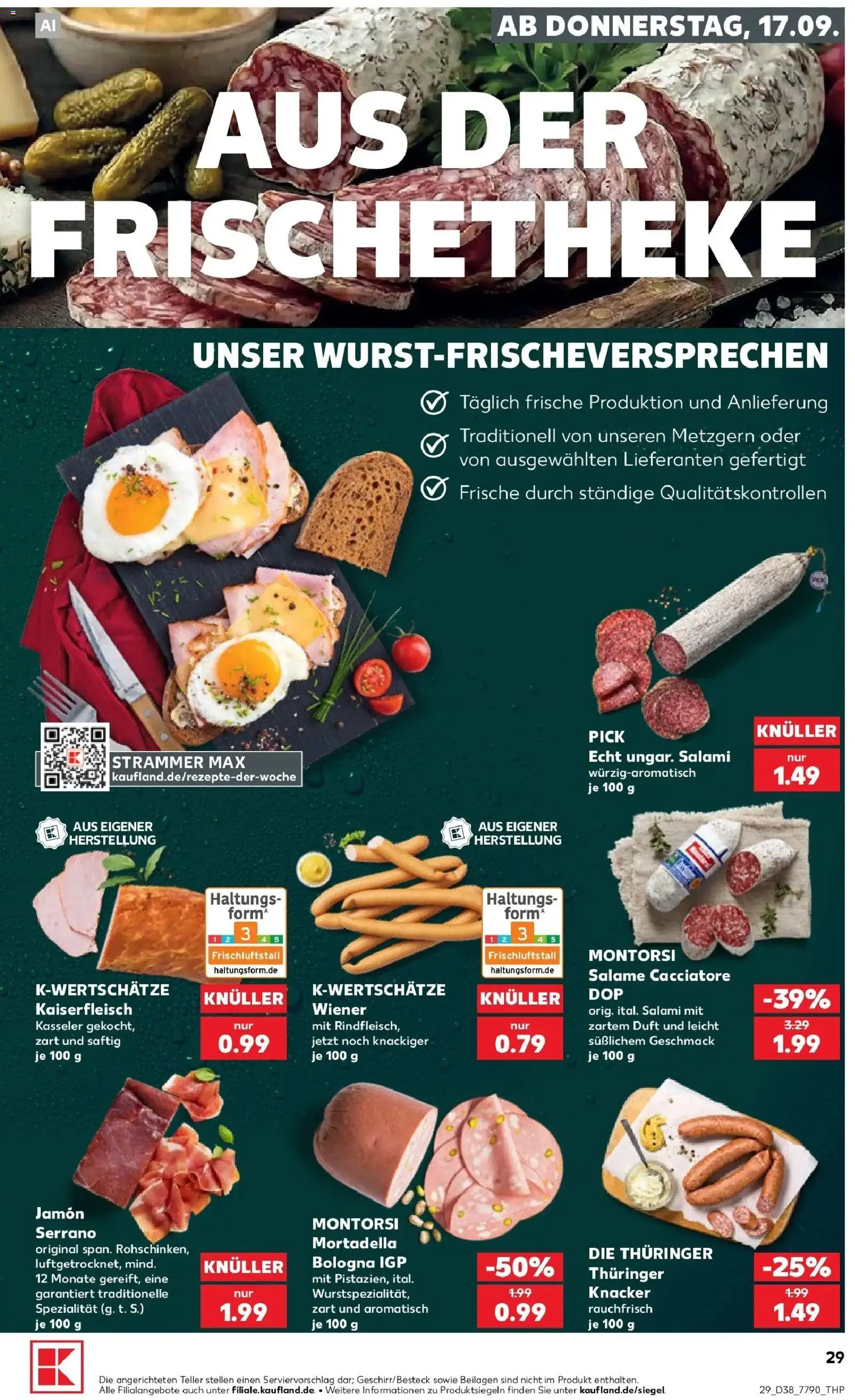 Prospekt Kaufland ab 14.09.2026 » Angebote Online zum Blättern | Seite: 41 | Produkte: Beilagen, Duft, Salami