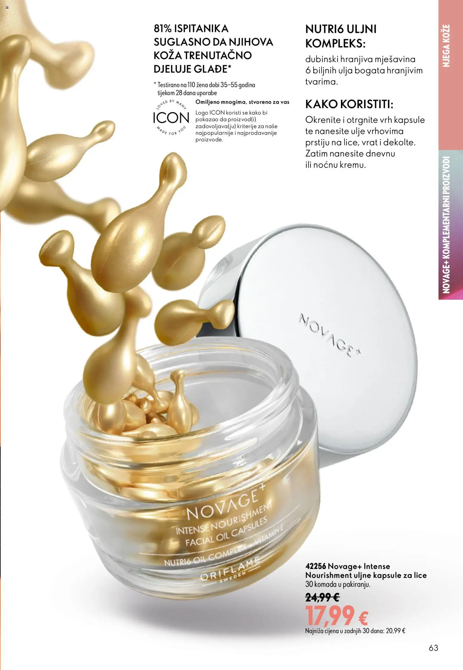 Oriflame katalog | vrijedi od 16.09.2026 | Stranica: 63