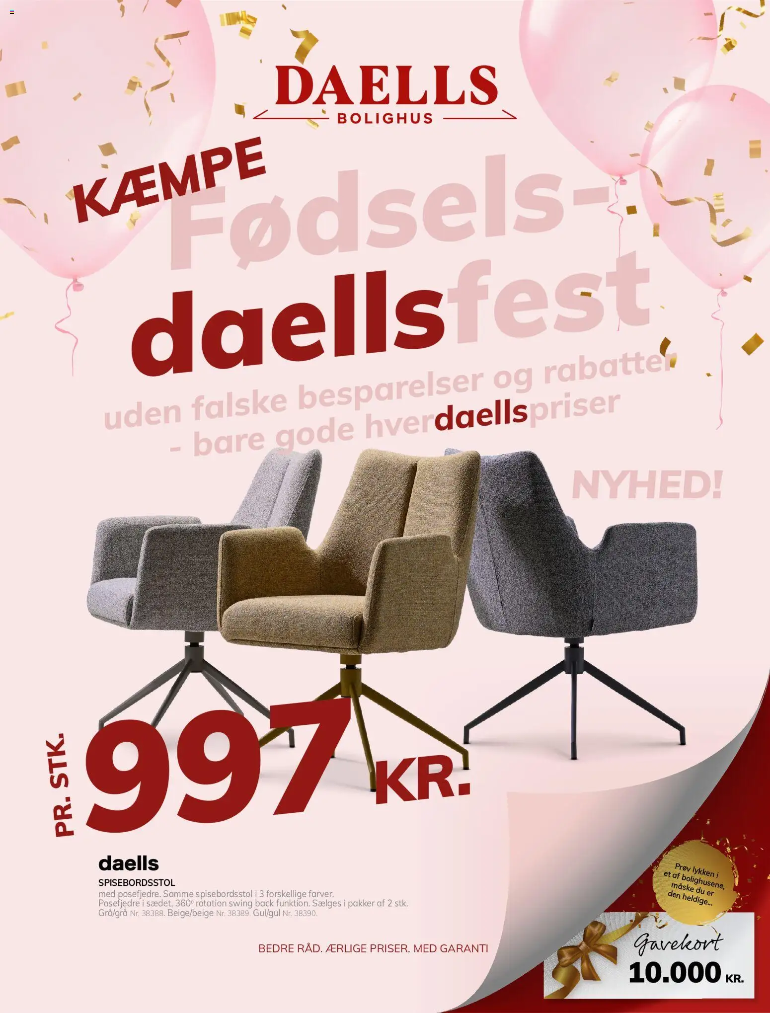 Daells Bolighus tilbudsavis – gyldig fra 29/10/2026 | Side: 1