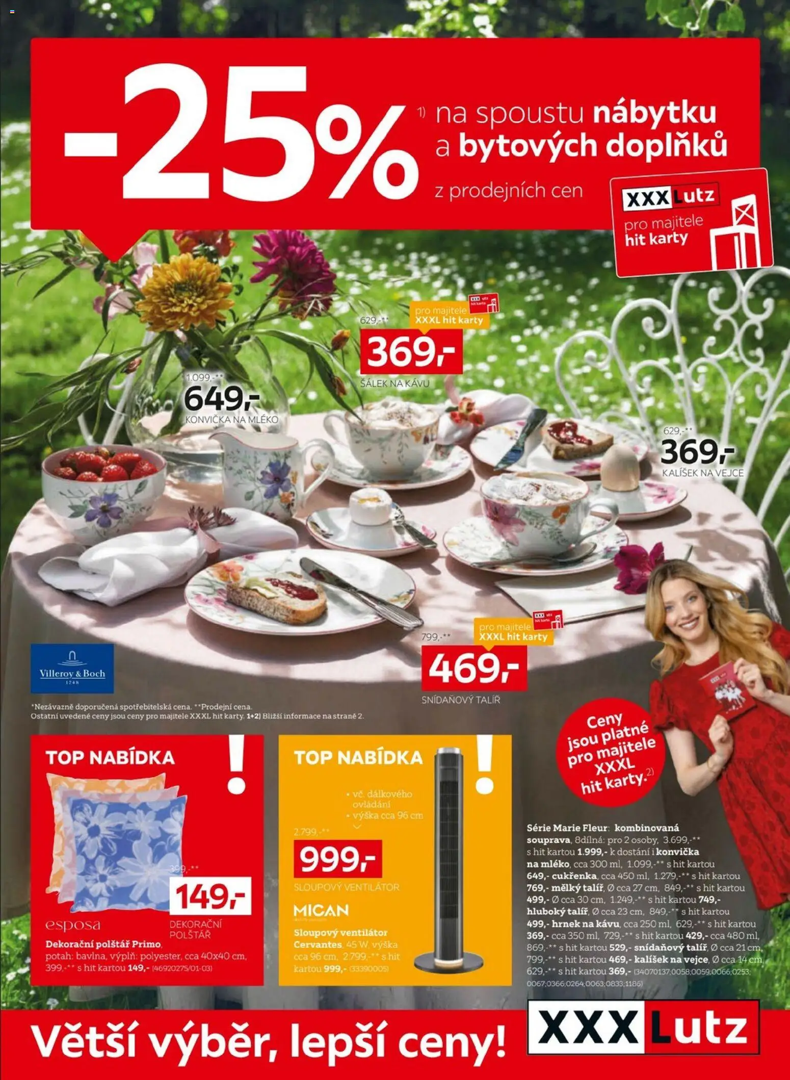 XXXLutz leták - XXXL léto plné pohody od 01.06.2026 | Strana: 1 | Produkty: Vejce, Hrnek, Karty, Sloupový ventilátor