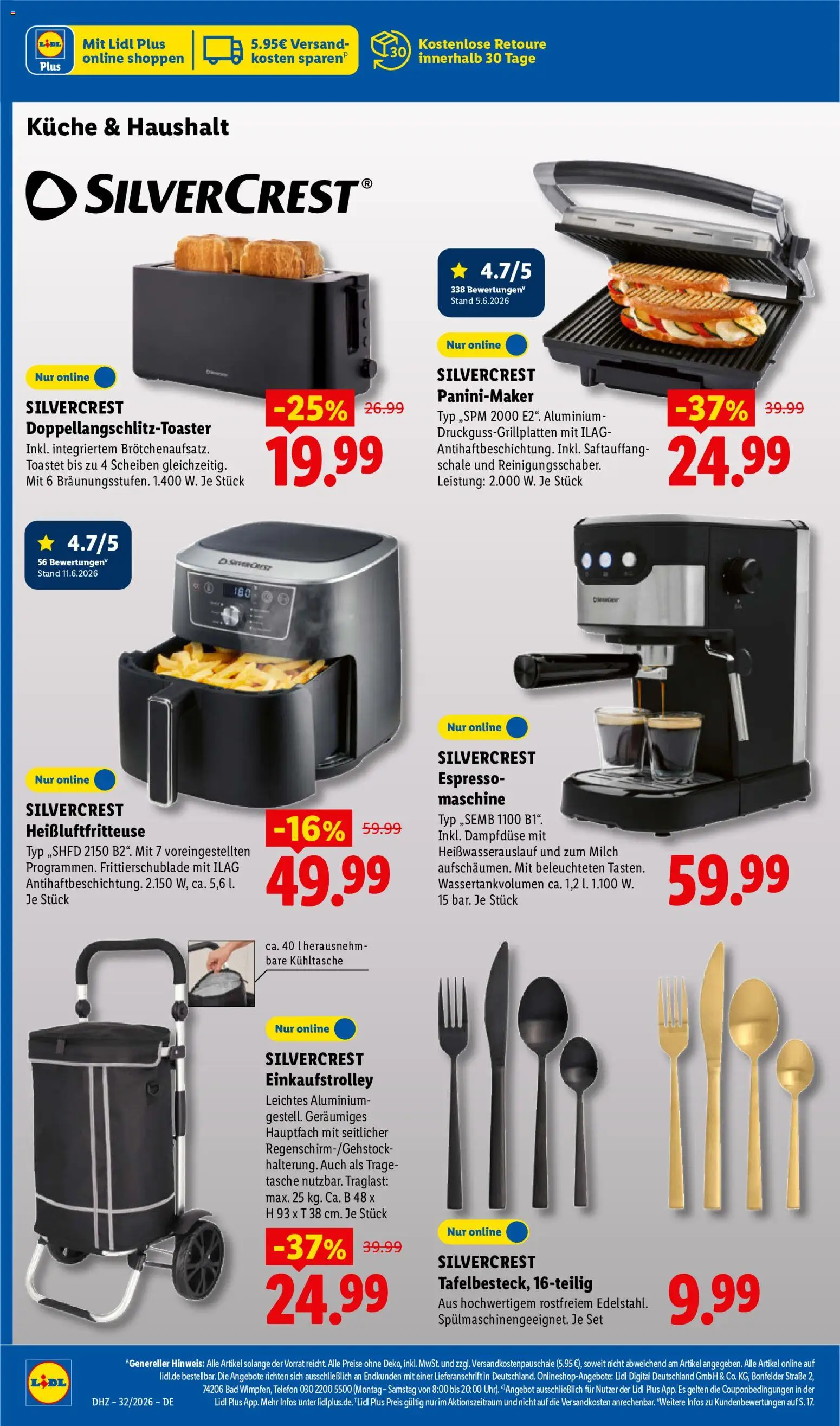 Lidl Německo leták od 03.08.2026 | Strana: 10 | Produkty: Telefon