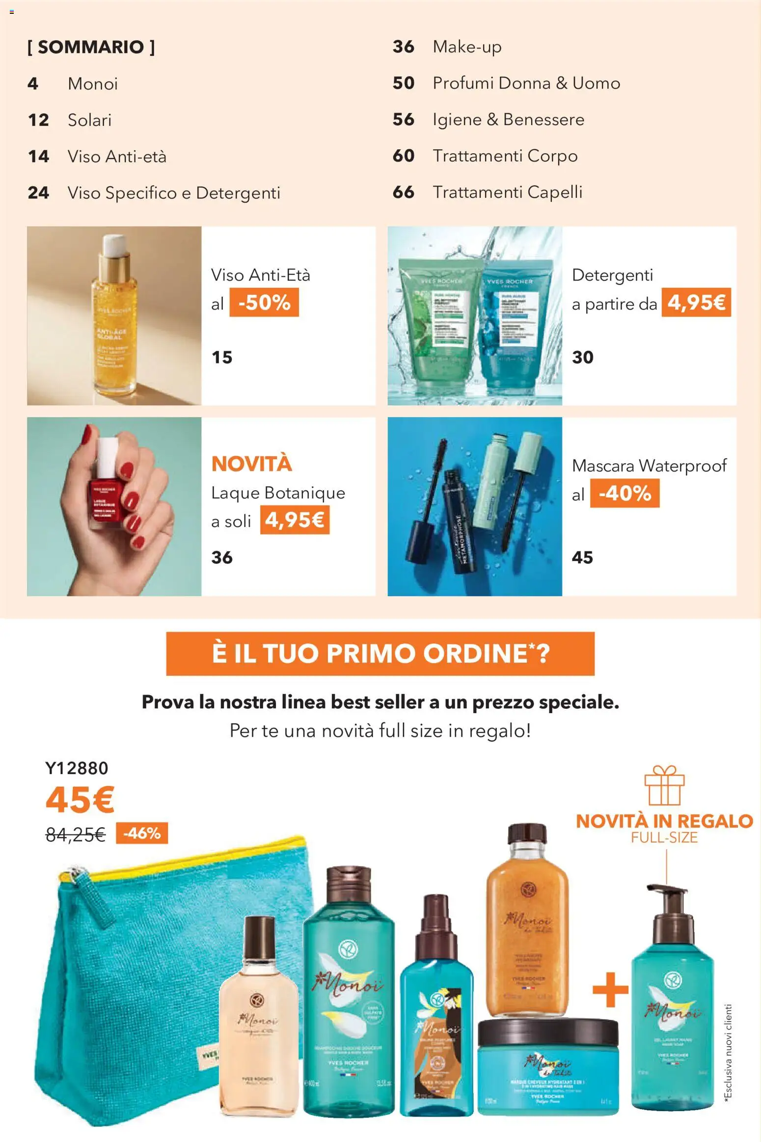 Volantino Yves Rocher del 04.06.2026 | Pagina: 2 | Prodotti: Mascara, Tè
