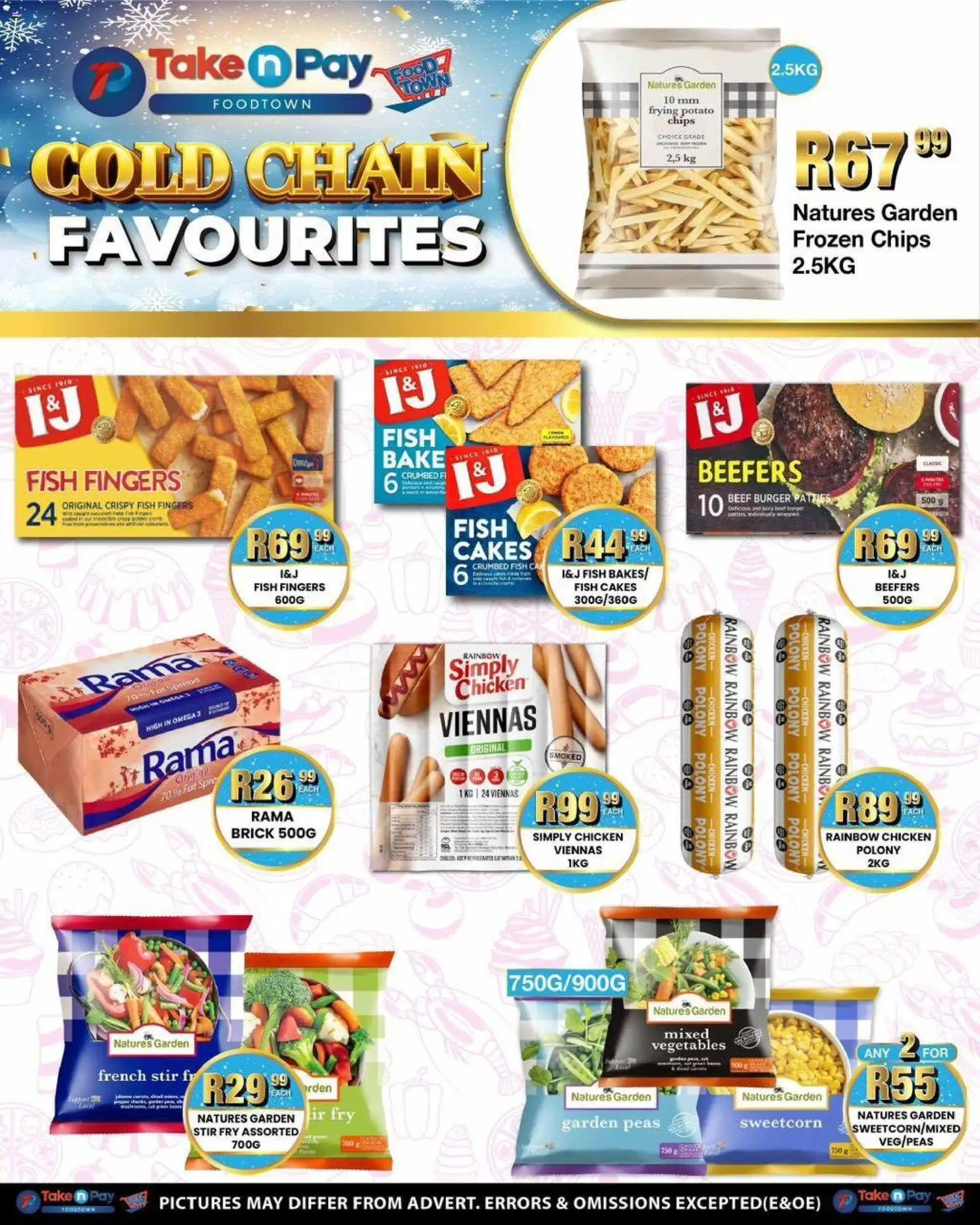New Take n Pay catalogue – valid from 08.06.2026 | Page: 44 | Products: Chicken, Fish, Beef, Chips
