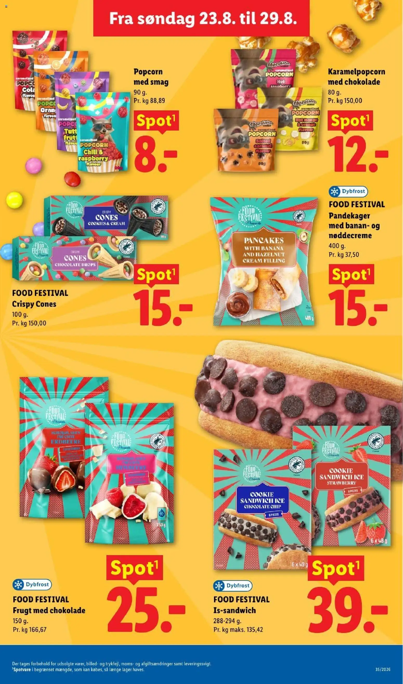 Lidl tilbudsavis – gyldig fra 23/08/2026 | Side: 15 | Produkter: Mango, Chokolade, Cola, Søm