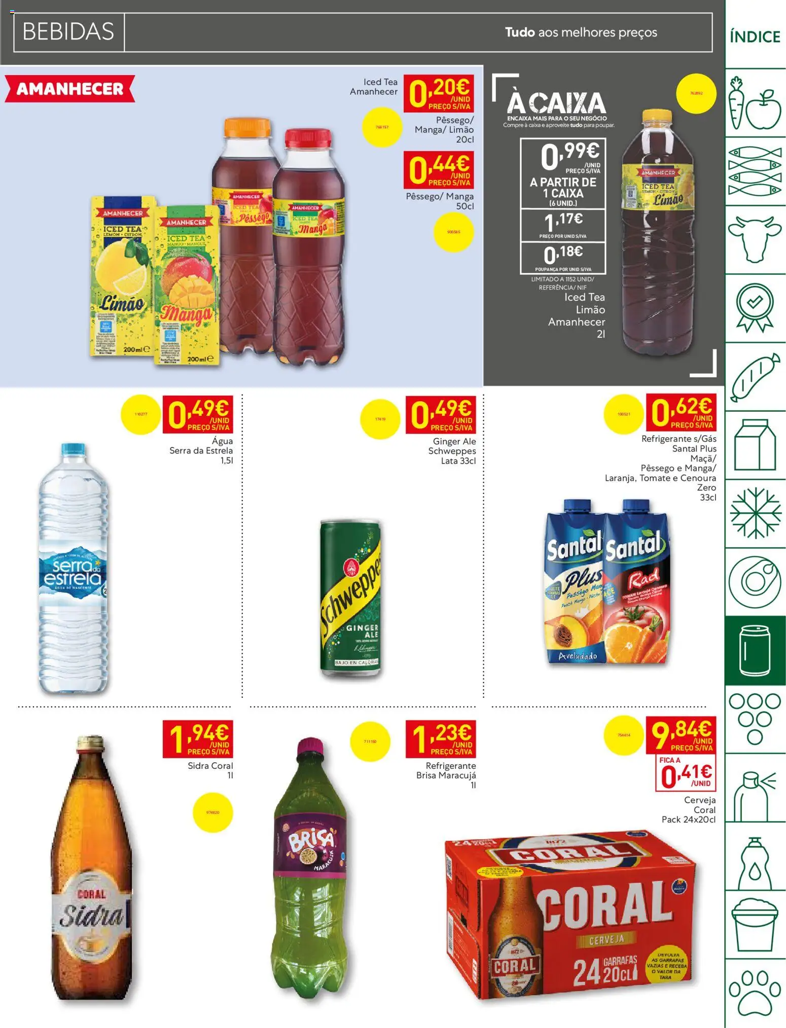 Recheio folheto Madeira │ válido de 16.06.2026 | Página: 25 | Produtos: Agua, Refrigerante, Cerveja, Tomate