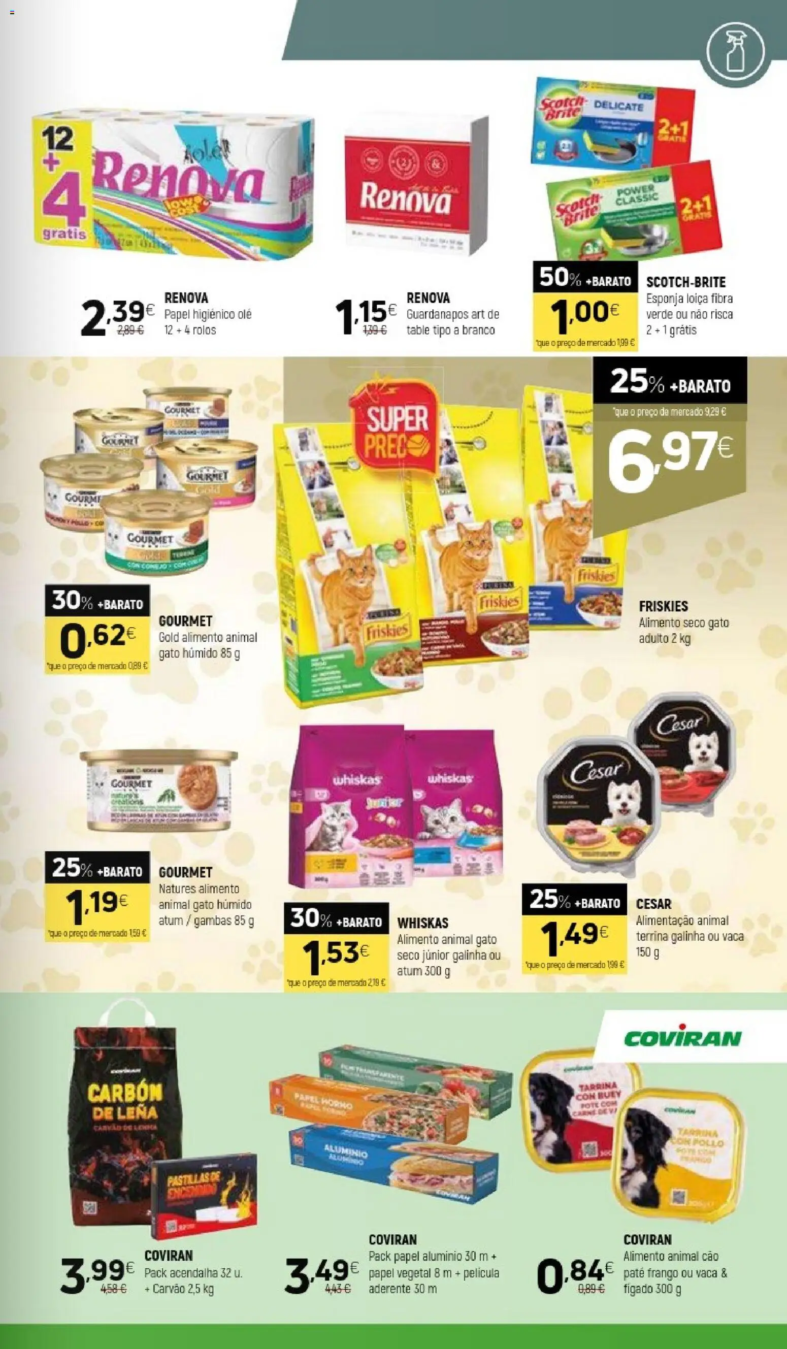 Coviran folheto │ válido de 19.05.2026 | Página: 19 | Produtos: Frango, Guardanapos, Esponja, Carne