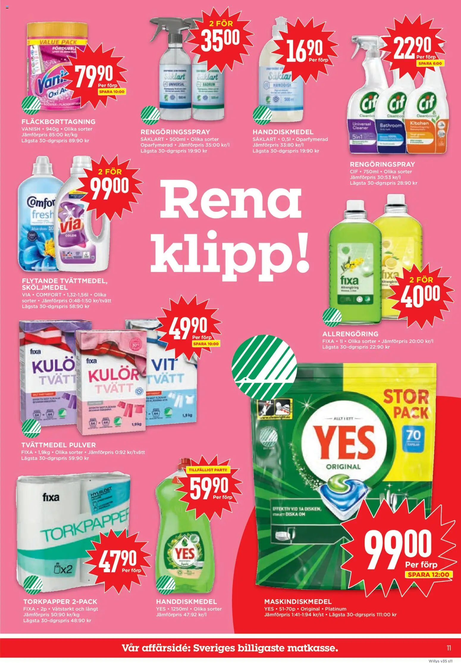 Willys reklamblad aktuell från 24/08/2026 | Sida: 11