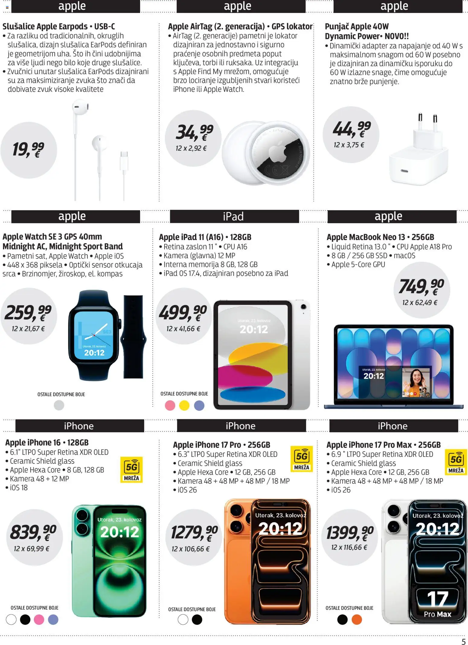 Centar Tehnike katalog | vrijedi od 28.09.2026 | Stranica: 5