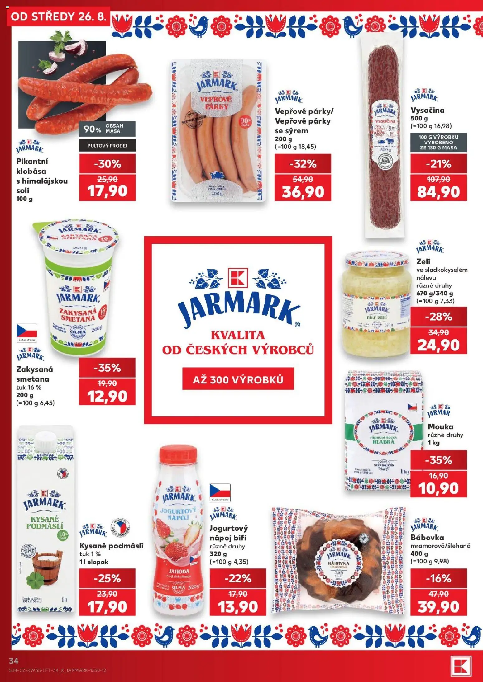 Kaufland leták od 26.08.2026 | Strana: 34