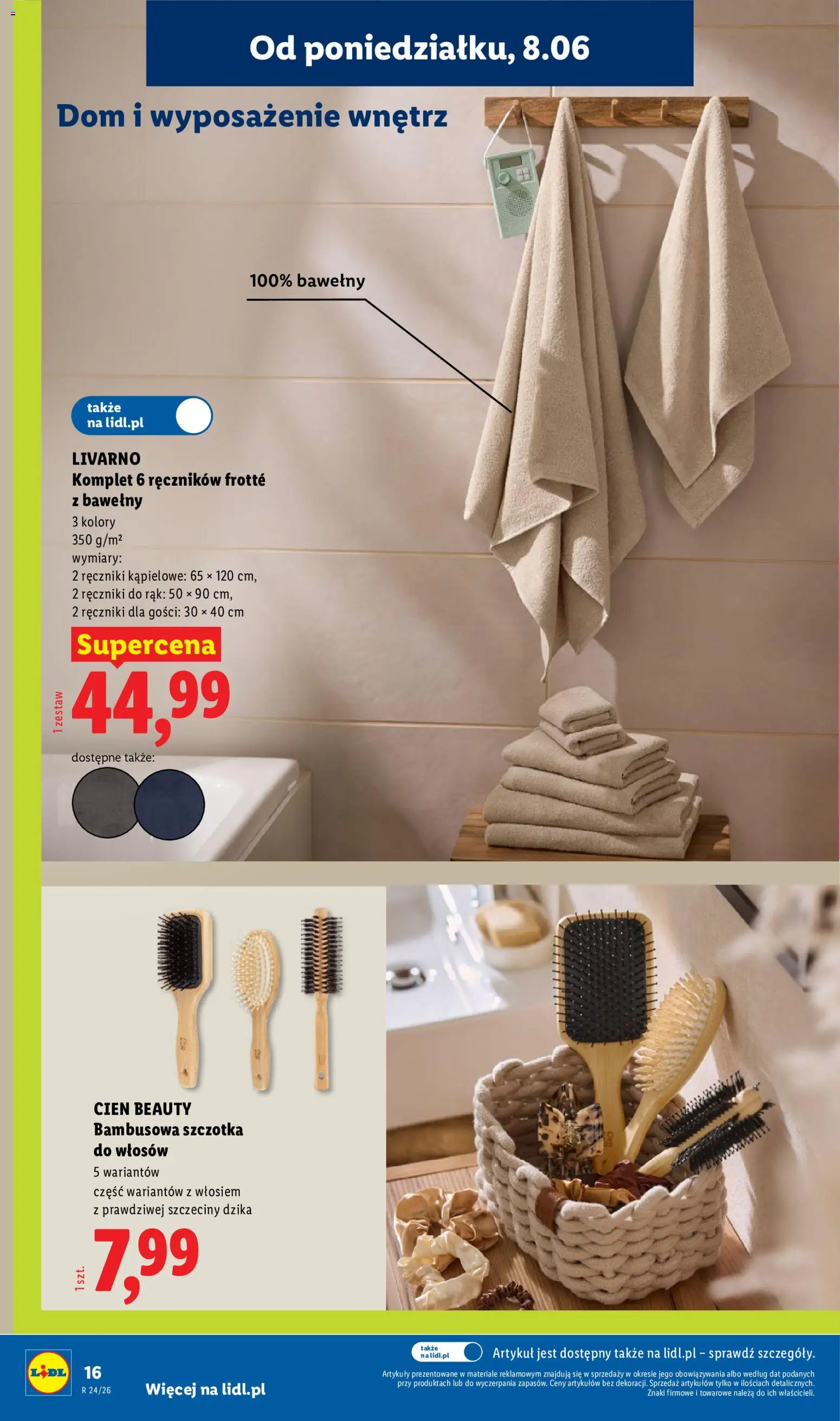 Lidl Katalog od 08.06.2026 | Strona: 18 | Produkty: Szczotka
