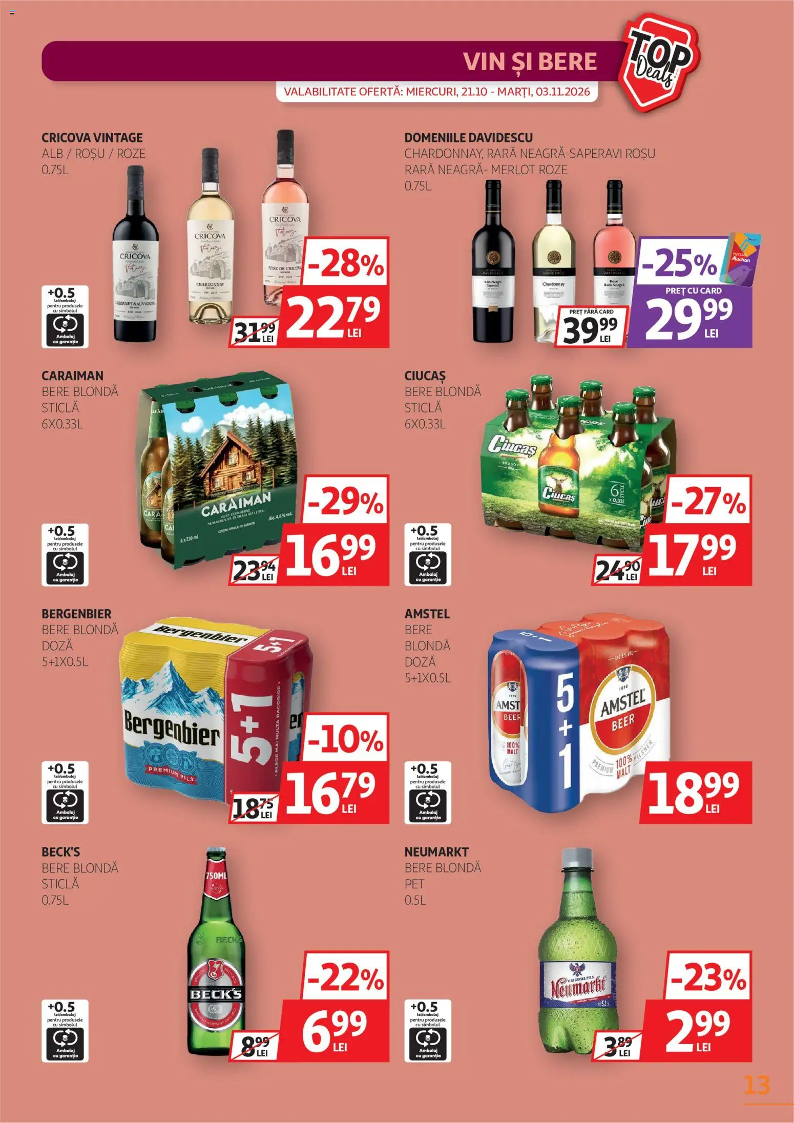 Noul catalog Auchan – valabil de la 21.10.2026 | Pagină: 13