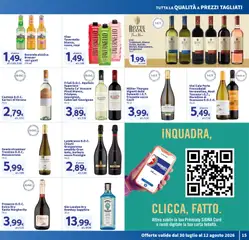 Anteprima del volantino SIGMA volantino Superstore valido a partire dal 30/07/2026 | Pagina: 15 | Prodotti: Gin, Prosecco, Vino, Vino rosso