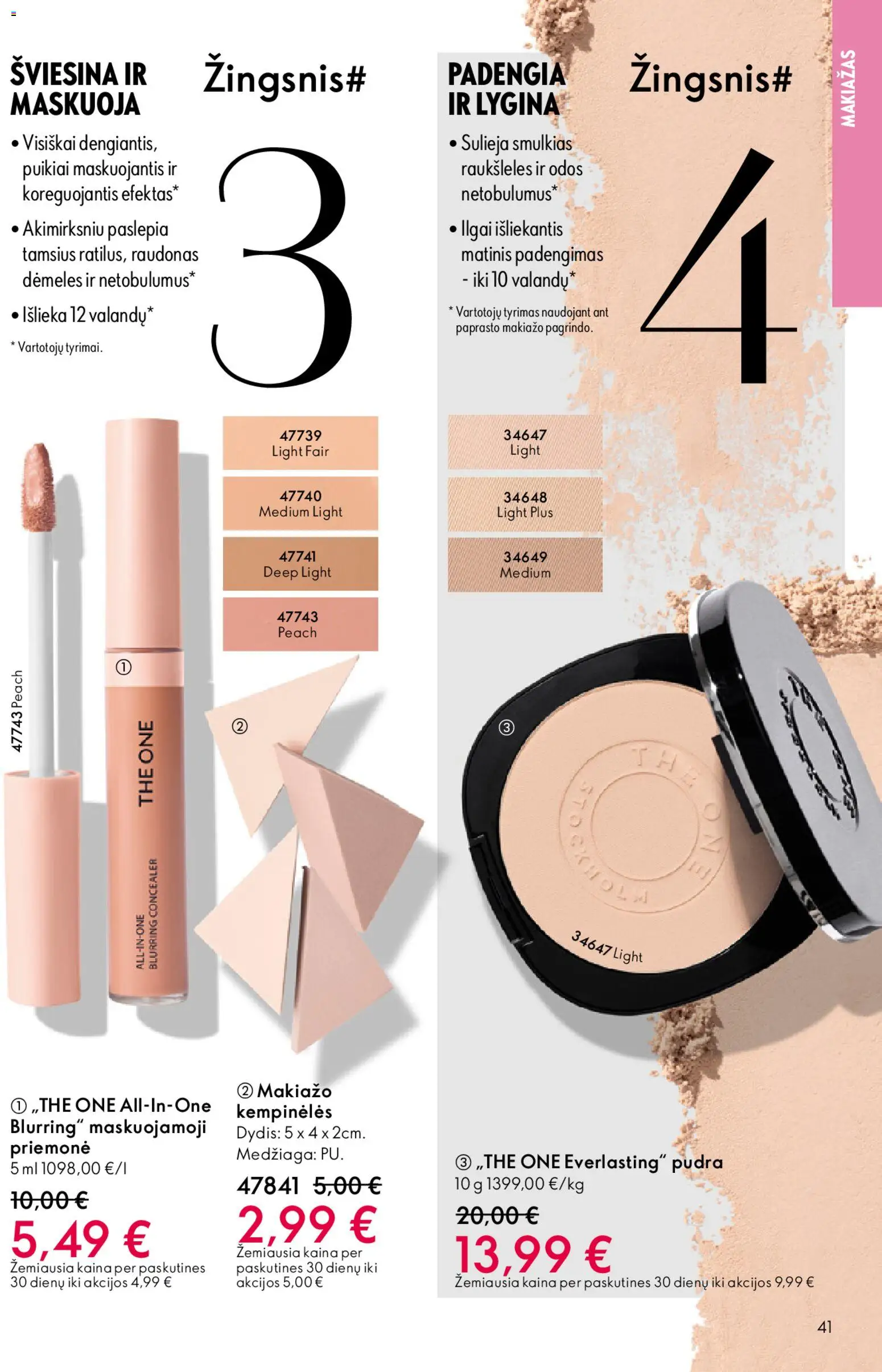 Oriflame akcijos nuo 22.04.2026 | Puslapis: 41
