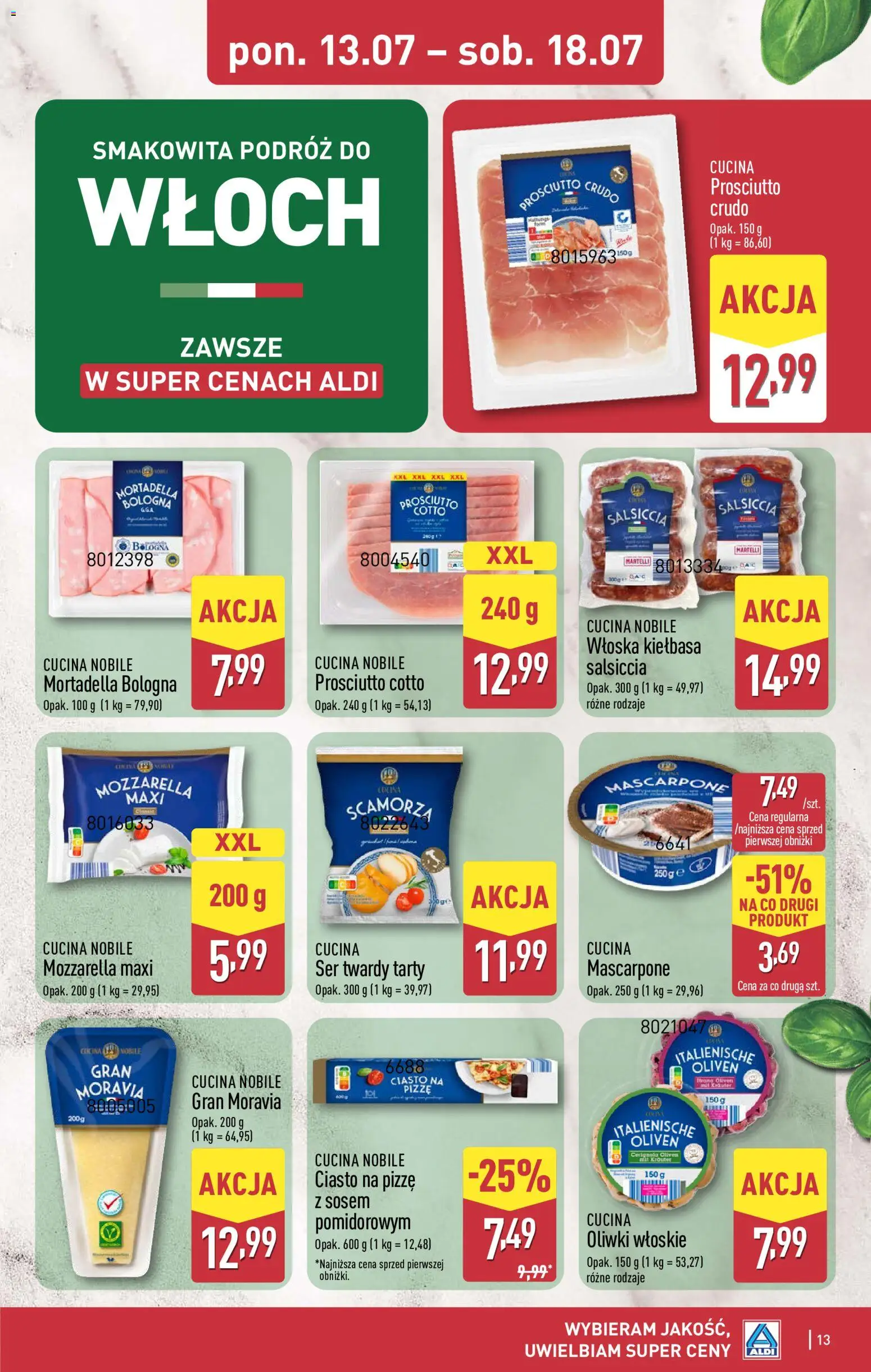 Aldi Polsko leták od 13.07.2026 | Strana: 13