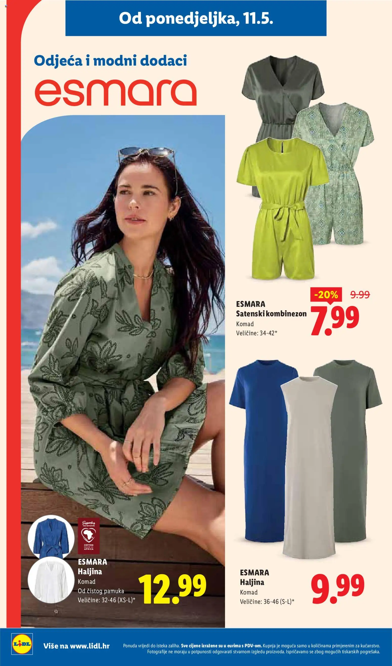 Lidl katalog | vrijedi od 11.05.2026 | Stranica: 26 | Proizvodi: Odjeća, Kombinezon, Haljina