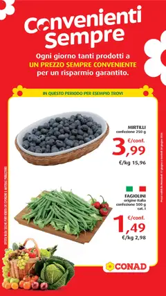 Anteprima del volantino Conad volantino Convenienti Sempre valido a partire dal 17/06/2026