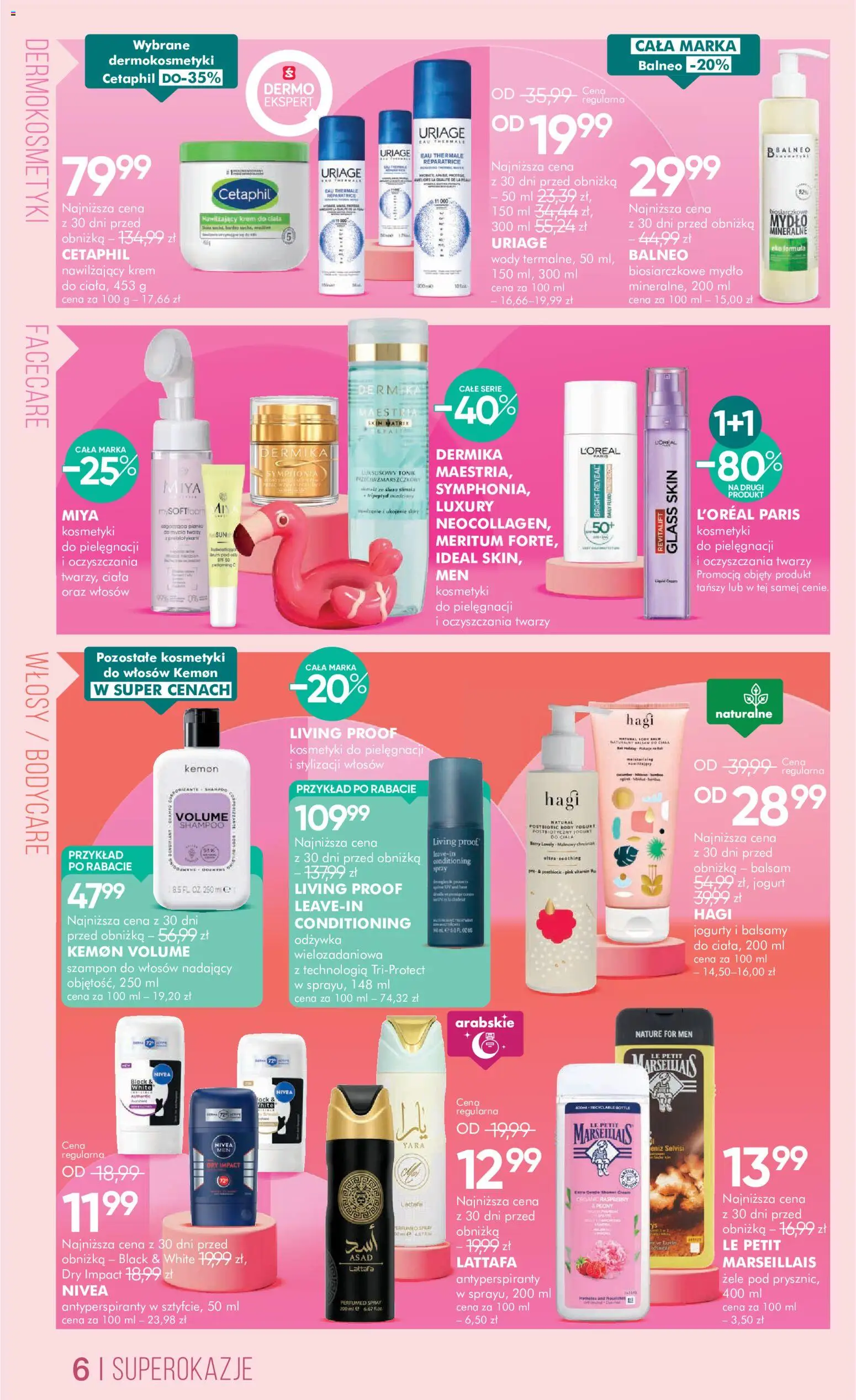 Super-pharm gazetka od 29.06.2026 | Strona: 6 | Produkty: Jogurt, Odżywka, Body, Krem