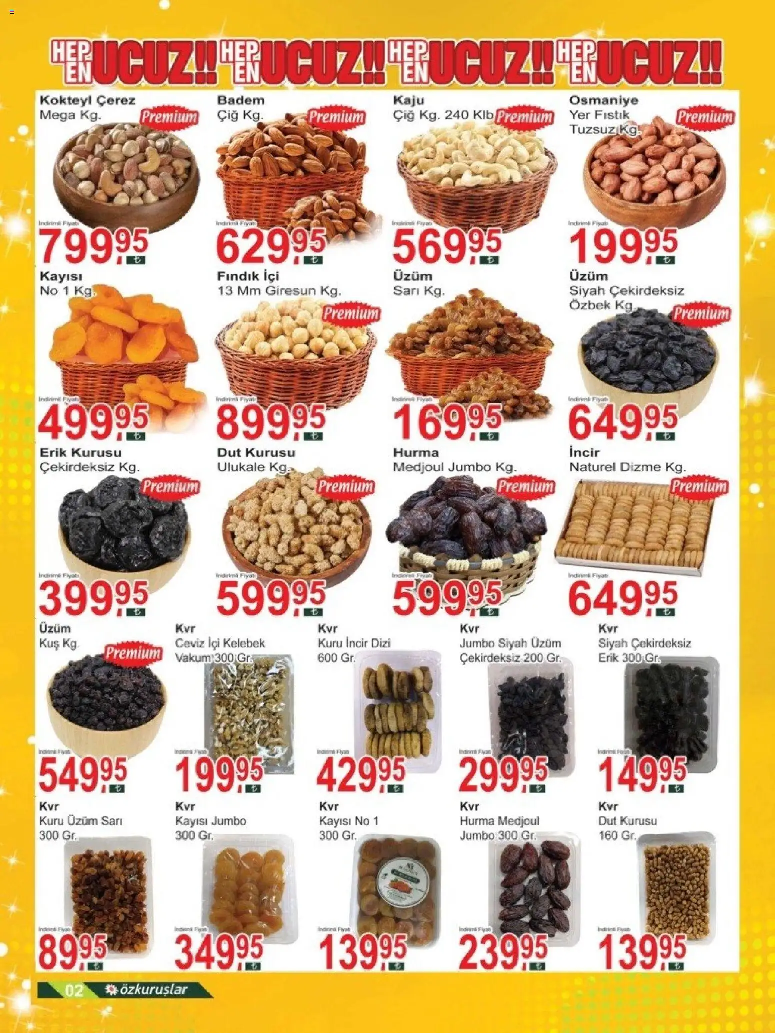 Özkuruşlar Katalog - 21.06.2026 tarihinden itibaren geçerlidir | Sayfa: 2