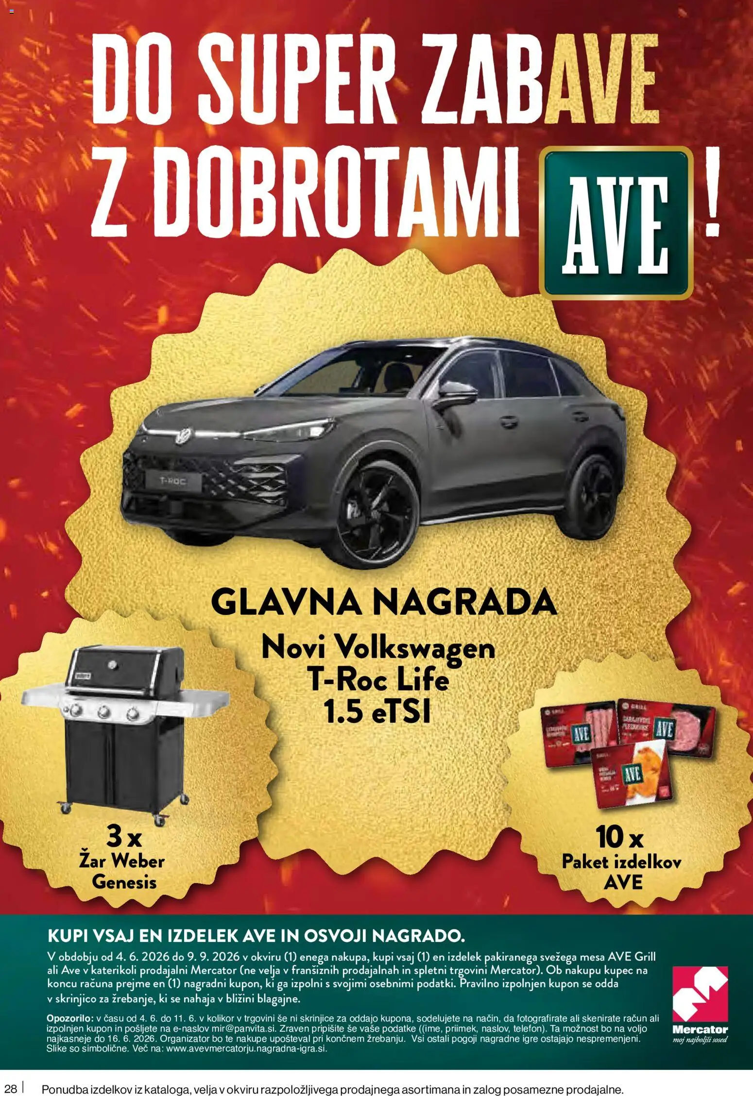 Novi Mercator katalog ponudbe – veljaven od 04.06.2026 | Stran: 28