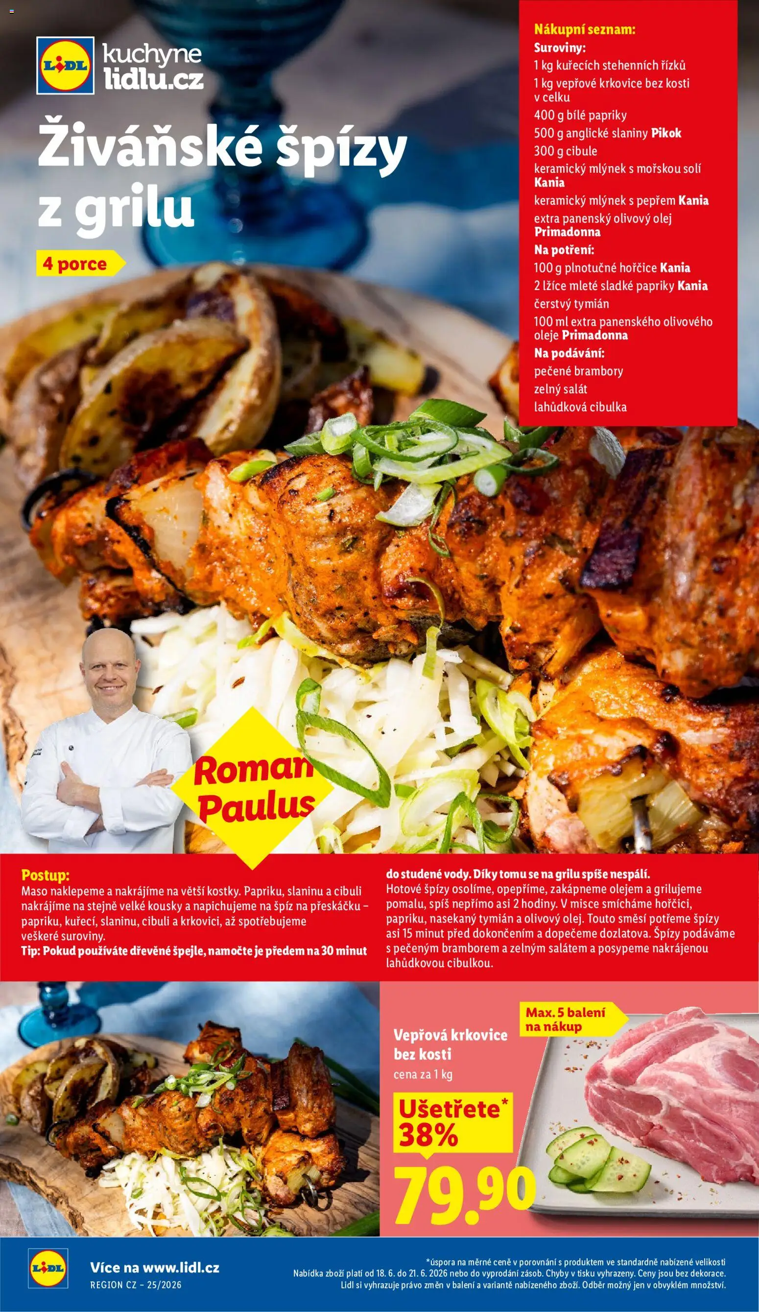 Lidl leták od 18.06.2026 | Strana: 42 | Produkty: Olej, Brambory, Hořčice, Mlýnek