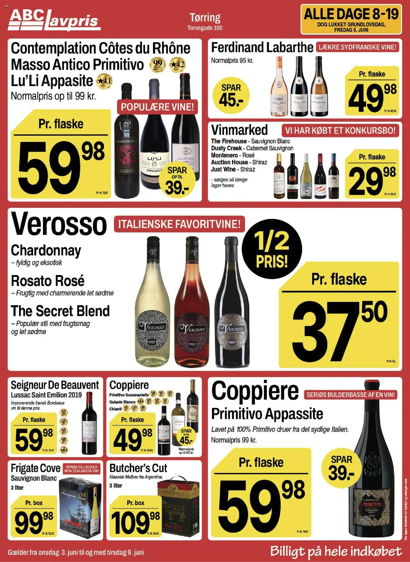Abc Lavpris tilbudsavis – gyldig fra 03.06.2026 | Side: 7 | Produkter: Vin