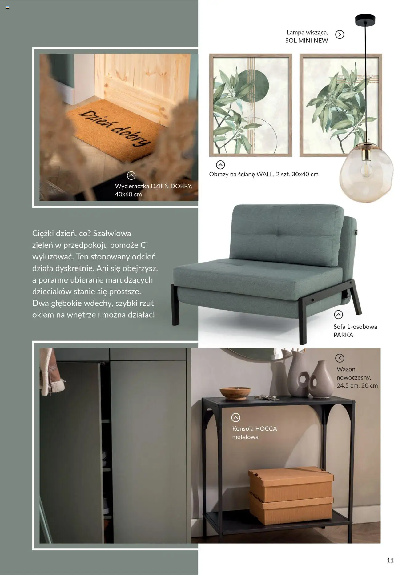 Salony Agata Gazetka - Trendbook od 21.03.2025 | Strona: 11 | Produkty: Sofa, Lampa, Konsola, Sól
