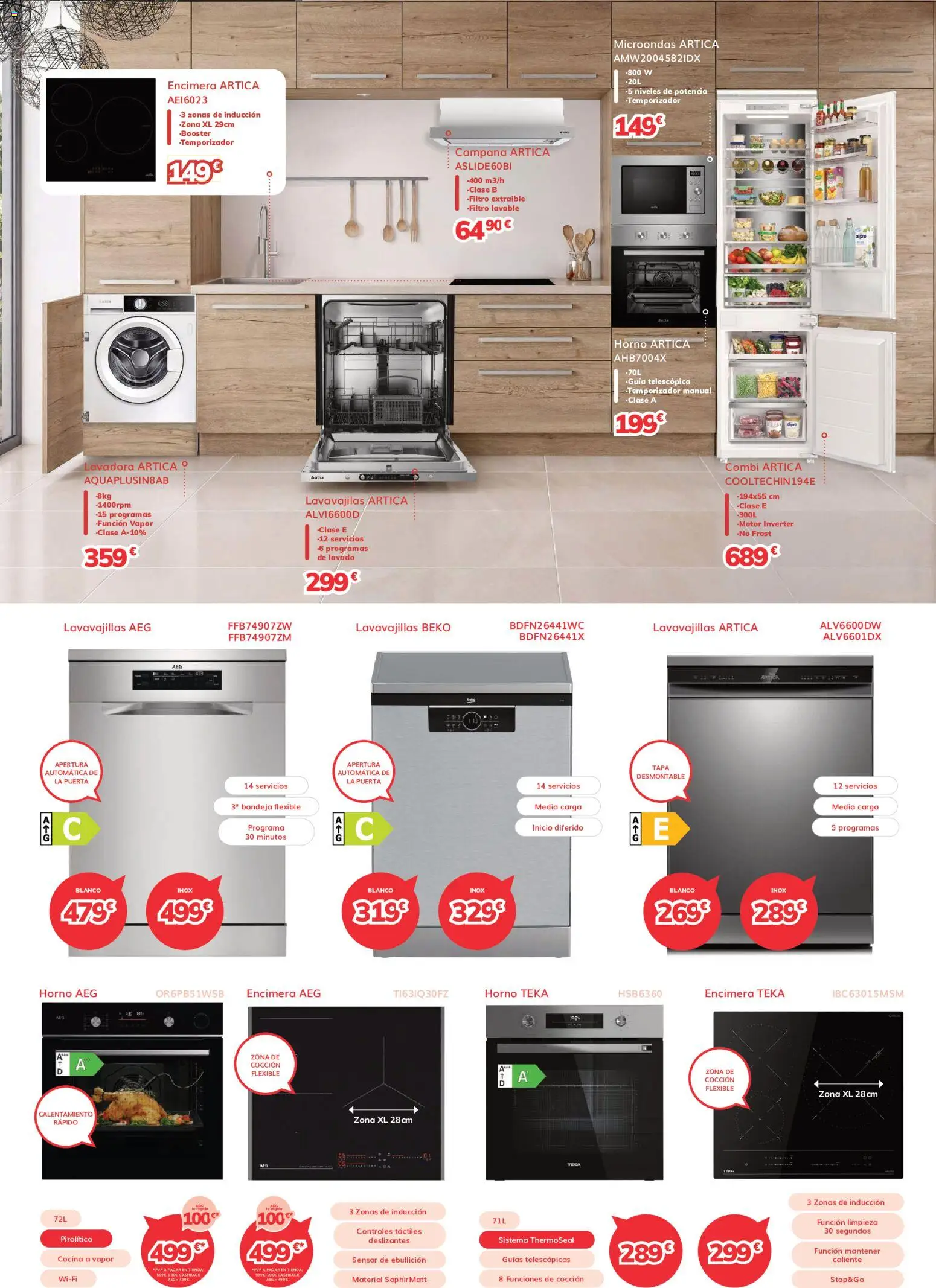 Mi Electro - folleto │ válido desde el 01/10/2026 | Página: 4 | Productos: Lavadora, Horno, Cocina, Lavavajillas