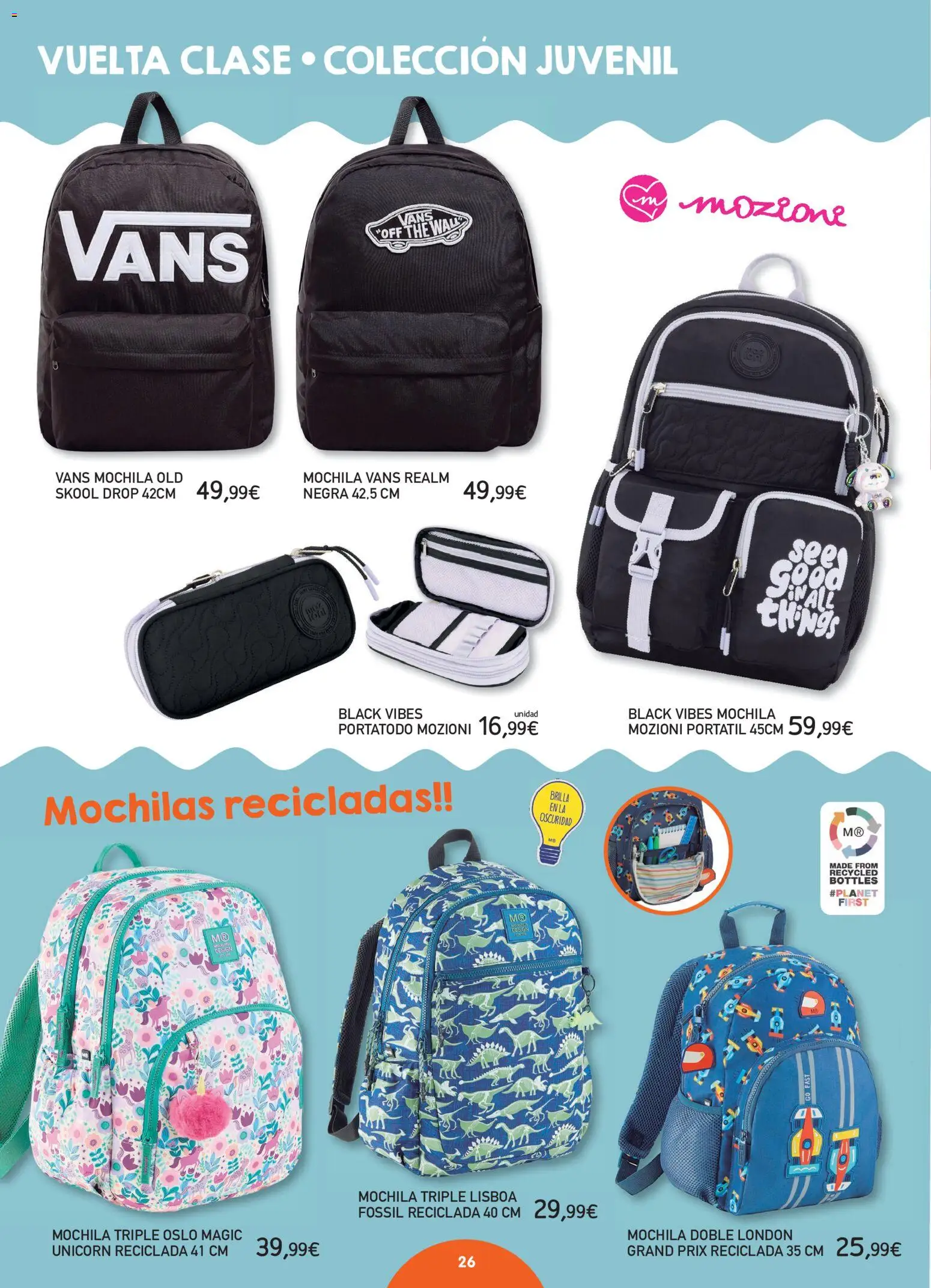 Toy Planet catálogo de Vuelta a Clase │ válido desde el 10/08/2026 | Página: 26 | Productos: Portátil, Mochila