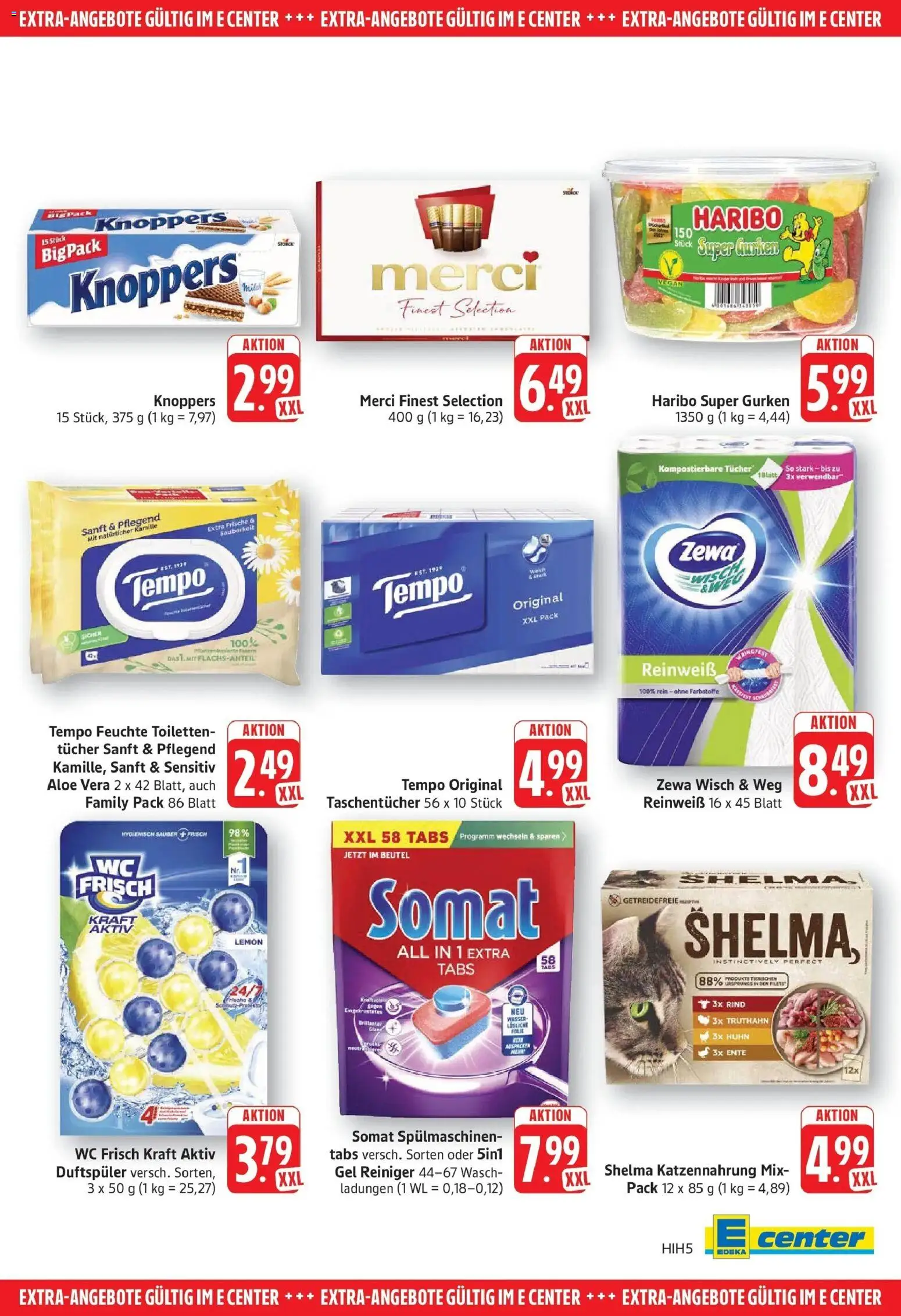 Edeka Prospekt Eislingen (ab 31.08.2026) » Angebote Online | Seite: 25 | Produkte: Merci, Zewa, Wc frisch, Tempo