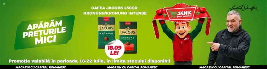 Ofertele Senic valabile de la 20.07.2026