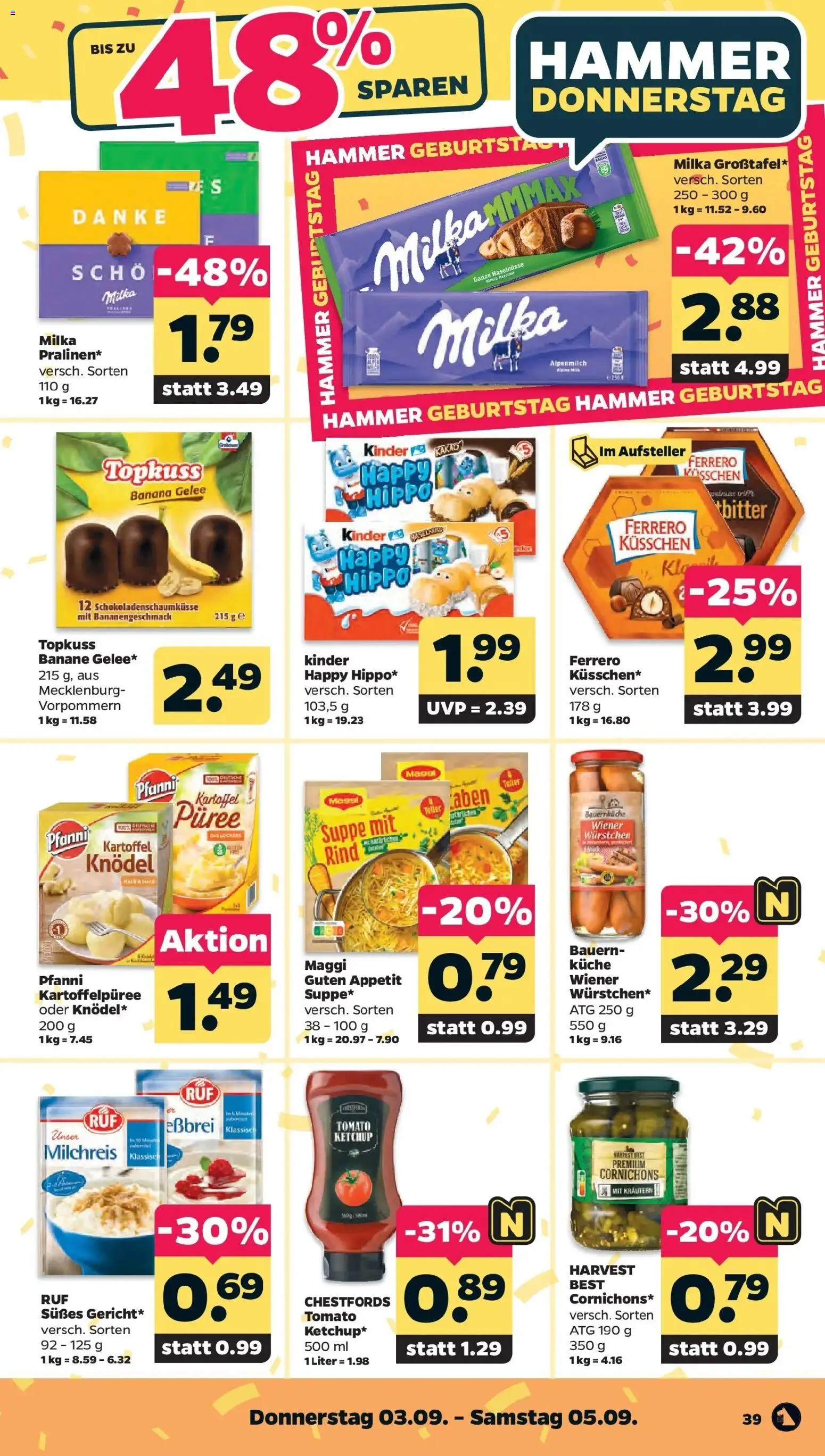 Netto Aktueller Prospekt – gültig ab 30.08.2026 | Seite: 43 | Produkte: Maggi, Küche, Milka, Ketchup