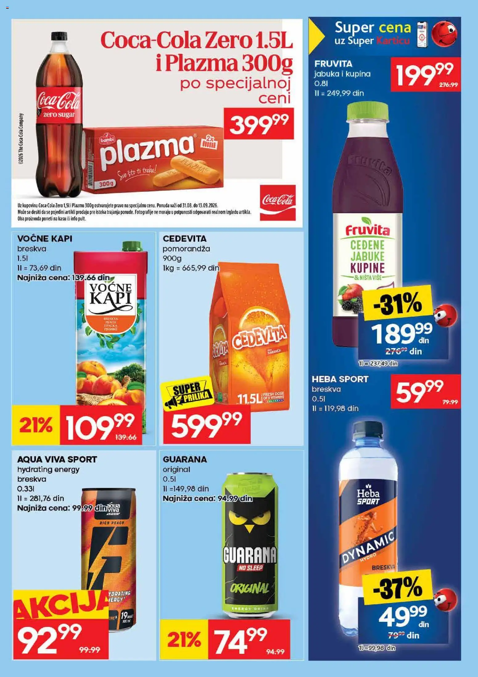 Idea katalog - važi od 31.08.2026 | Strana: 49 | Proizvode: Kupina, Cedevita, Pomorandza, Breskva