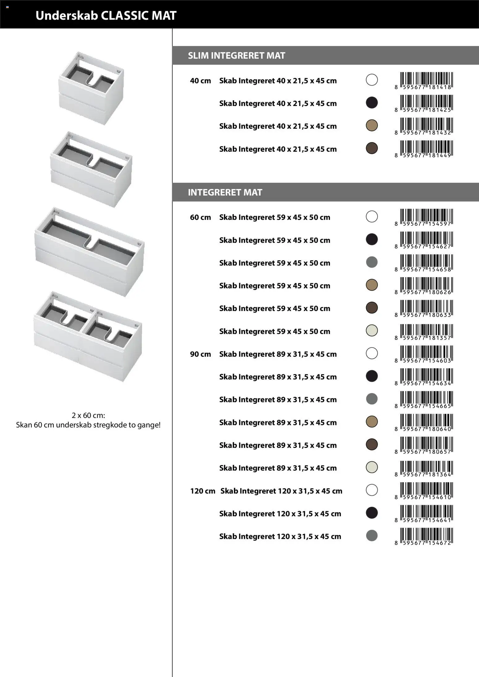 Bauhaus tilbudsavis – gyldig fra 01.01.2026 | Side: 15 | Produkter: Skab