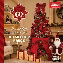 Pré-visualização Espaço Casa Catálogo de Natal 2026 válido de 06/10/2026