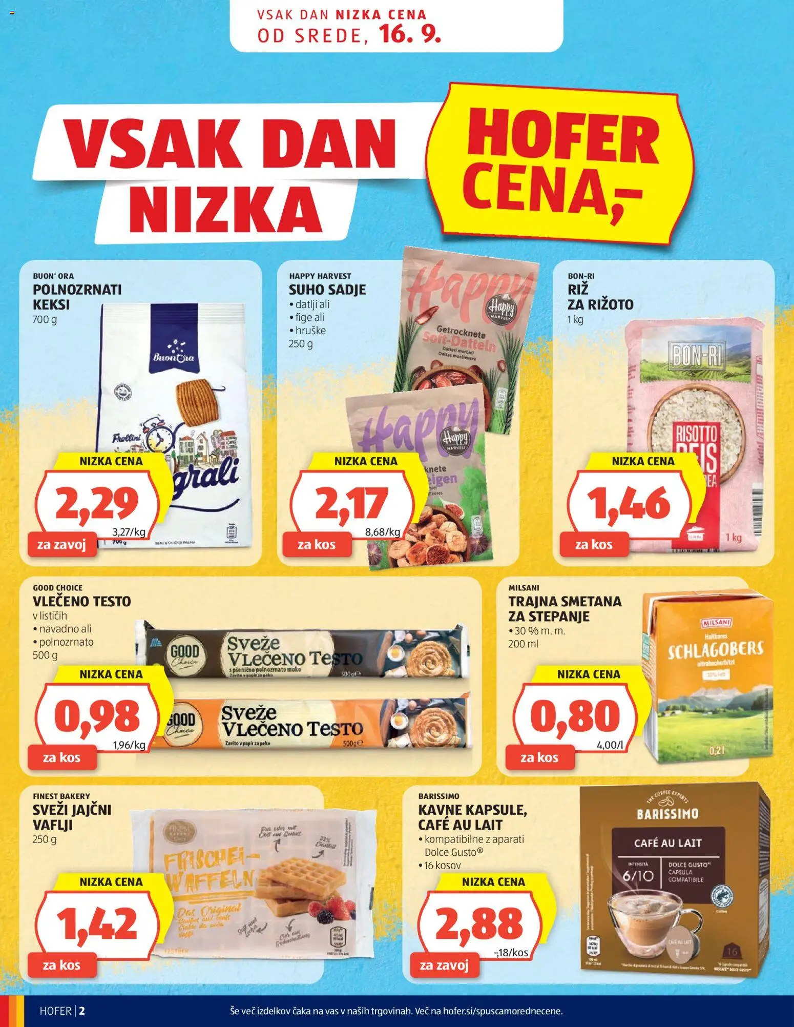Novi Hofer katalog ponudbe – veljaven od 16.09.2026 | Stran: 2