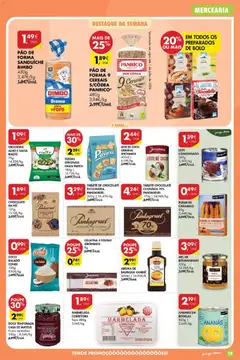 Pré-visualização PÃO DE FORMA SANDUÍCHE BIMBO, Pão de forma branco Bimbo, 430g válido de 18/06/2026 | Página: 19