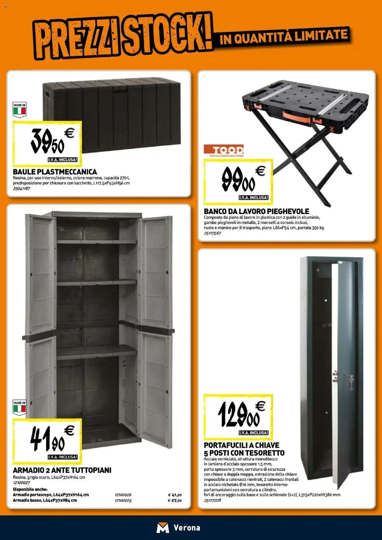 Nuovo TECNOMAT - Straordinari prezzi stock! dal 24/09/2026 > offerte anteprima 🛍️ | Pagina: 18 | Prodotti: Porta, Baule, Armadio