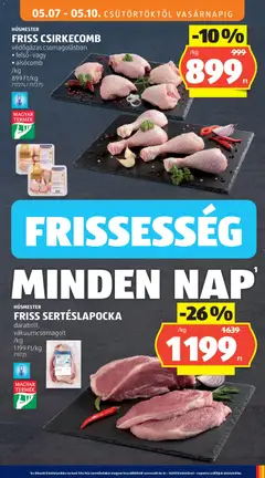 Aldi akciós újság - amely érvényes a következő dátumtól: 07.05.2026 | Oldal: 11