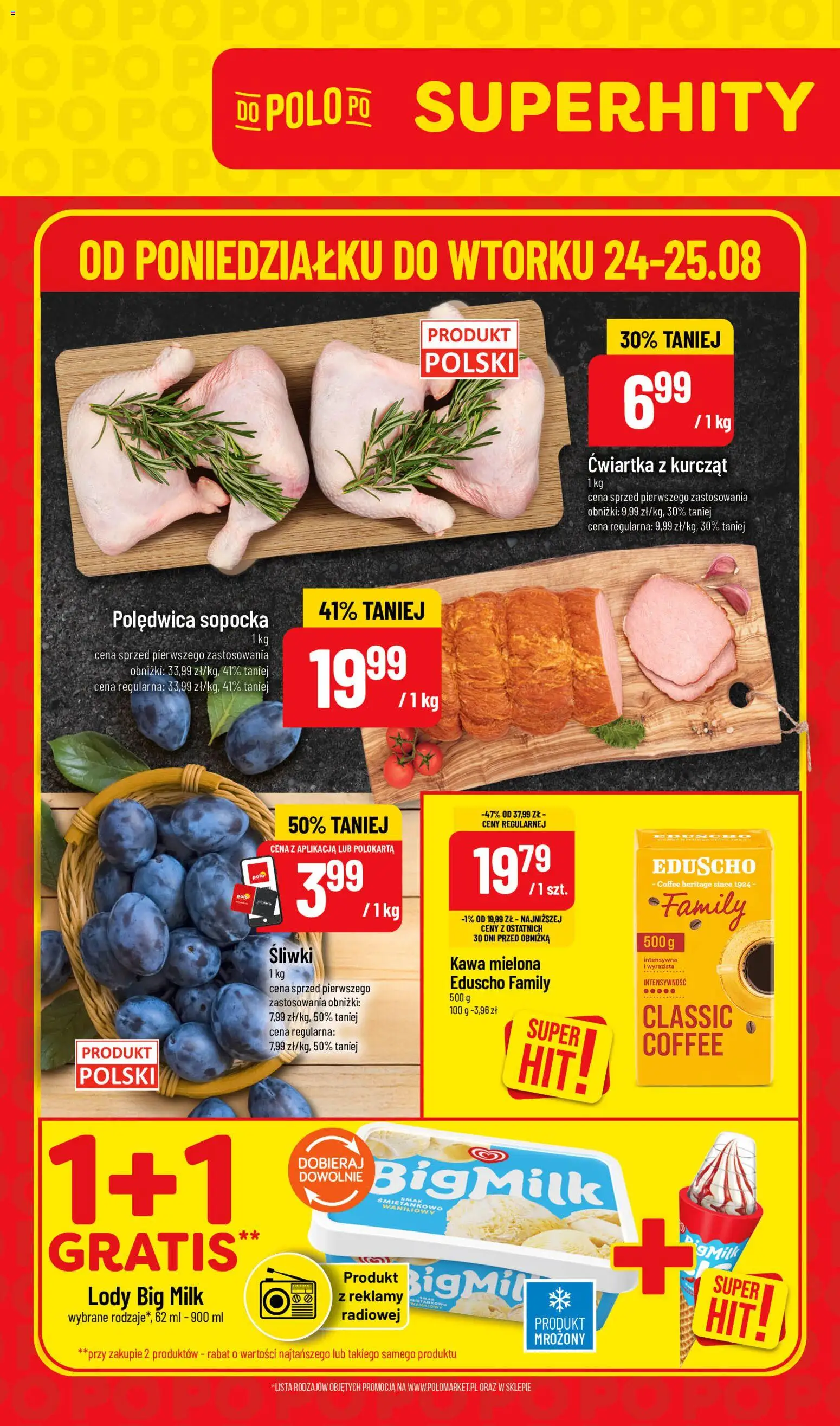 POLOmarket gazetka - Super Hity od 24.08.2026 | Strona: 1