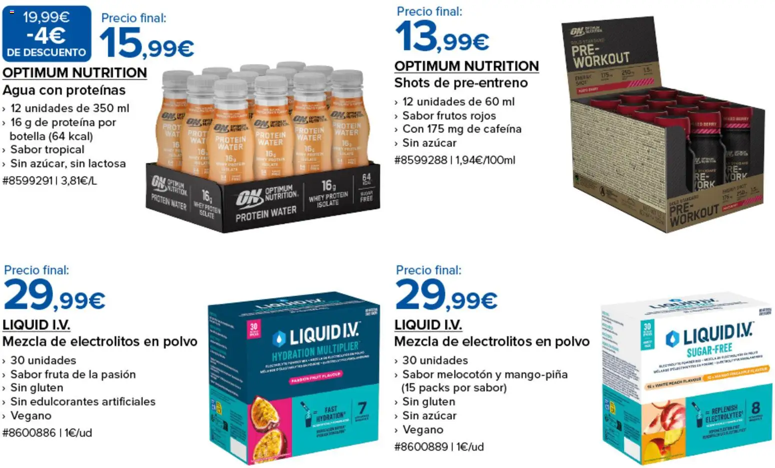 Costco Cuidado Beleza │ válido desde el 08/07/2026 | Página: 7 | Productos: Polvo, Πισίνα