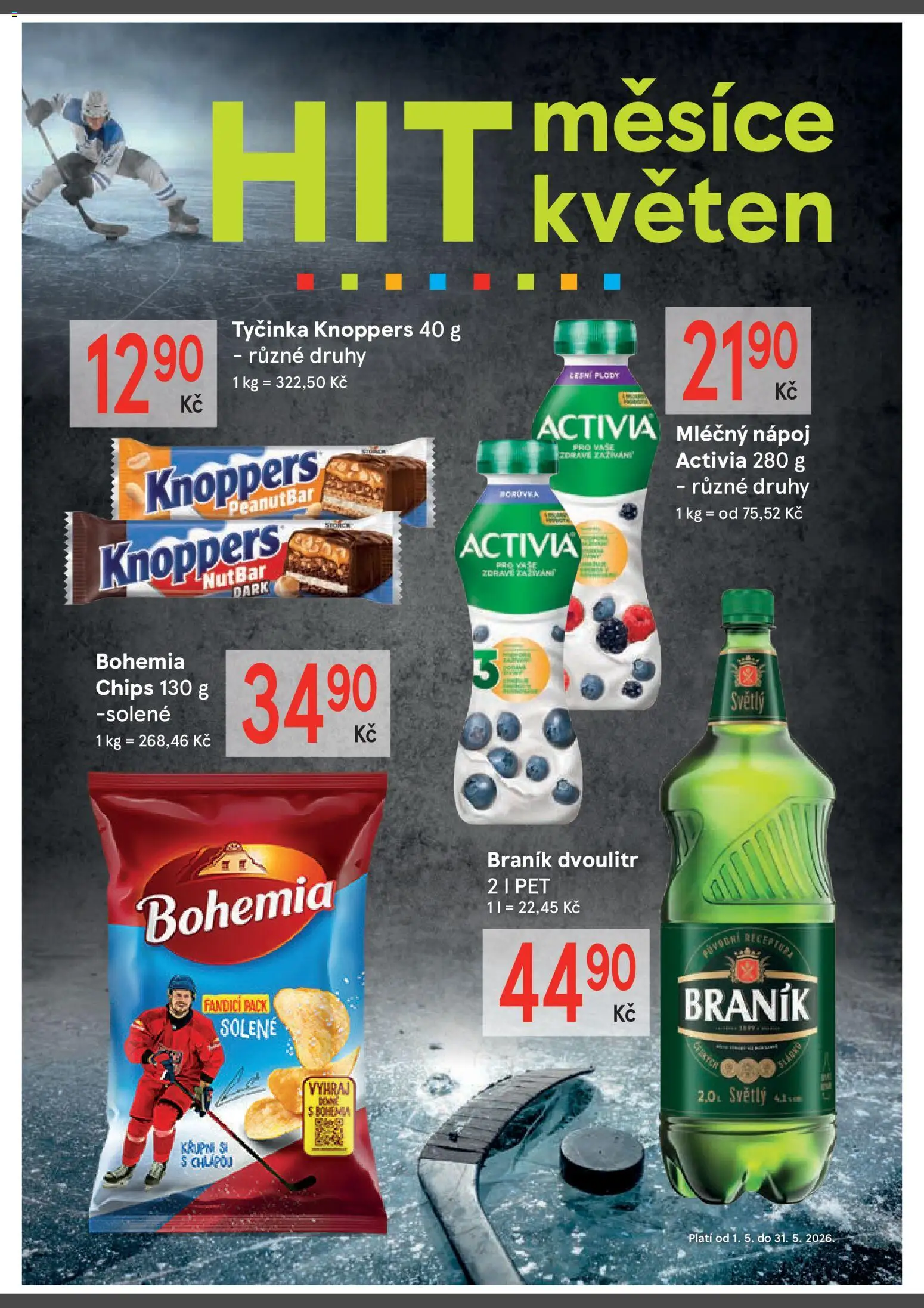 Žabka leták od 20.05.2026 | Strana: 2 | Produkty: Knoppers, Braník, Bohemia chips