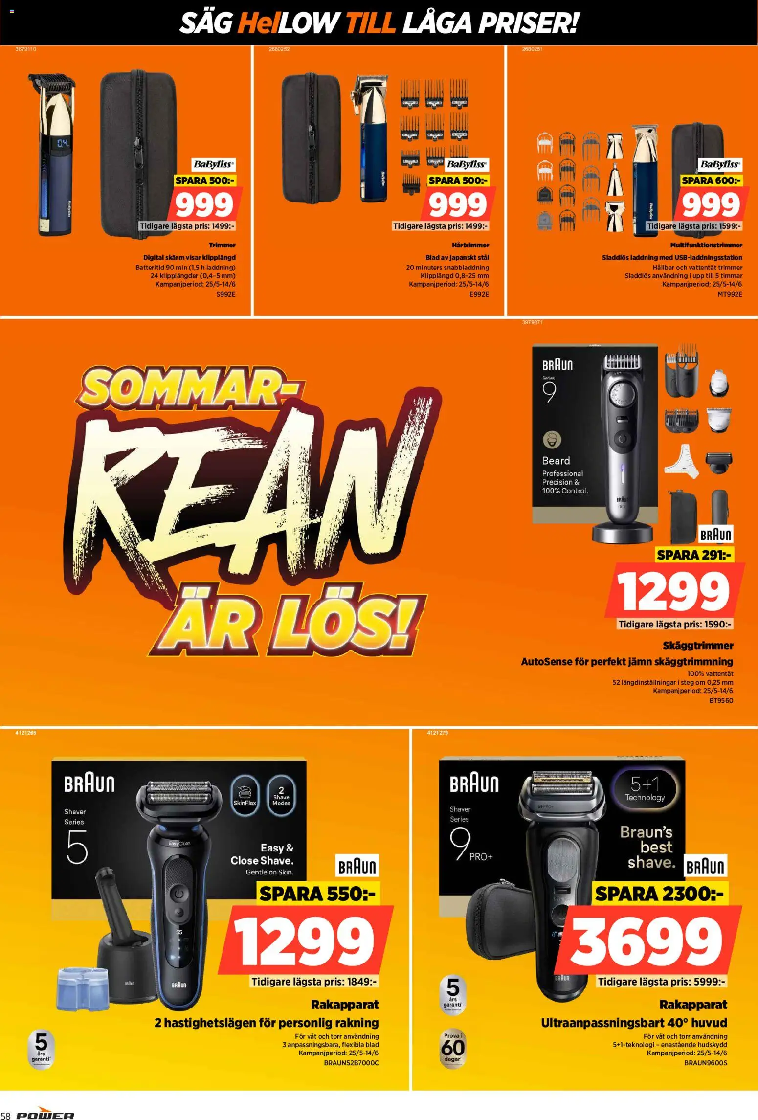 Power reklamblad aktuell från 25.05.2026 | Sida: 58